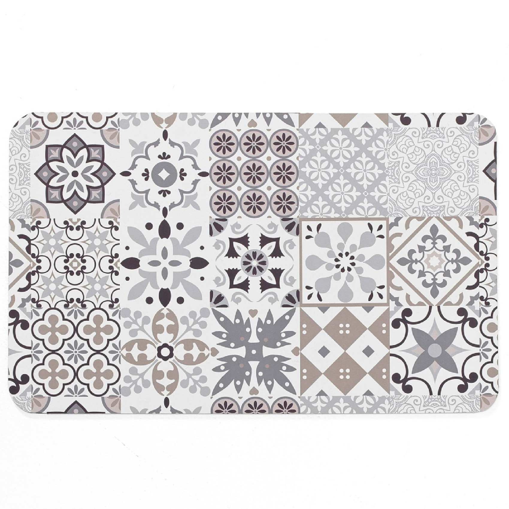 Tapis de Bain Salou Ultra-Absorbant Effet Mosaïque Carrelage — vue 6