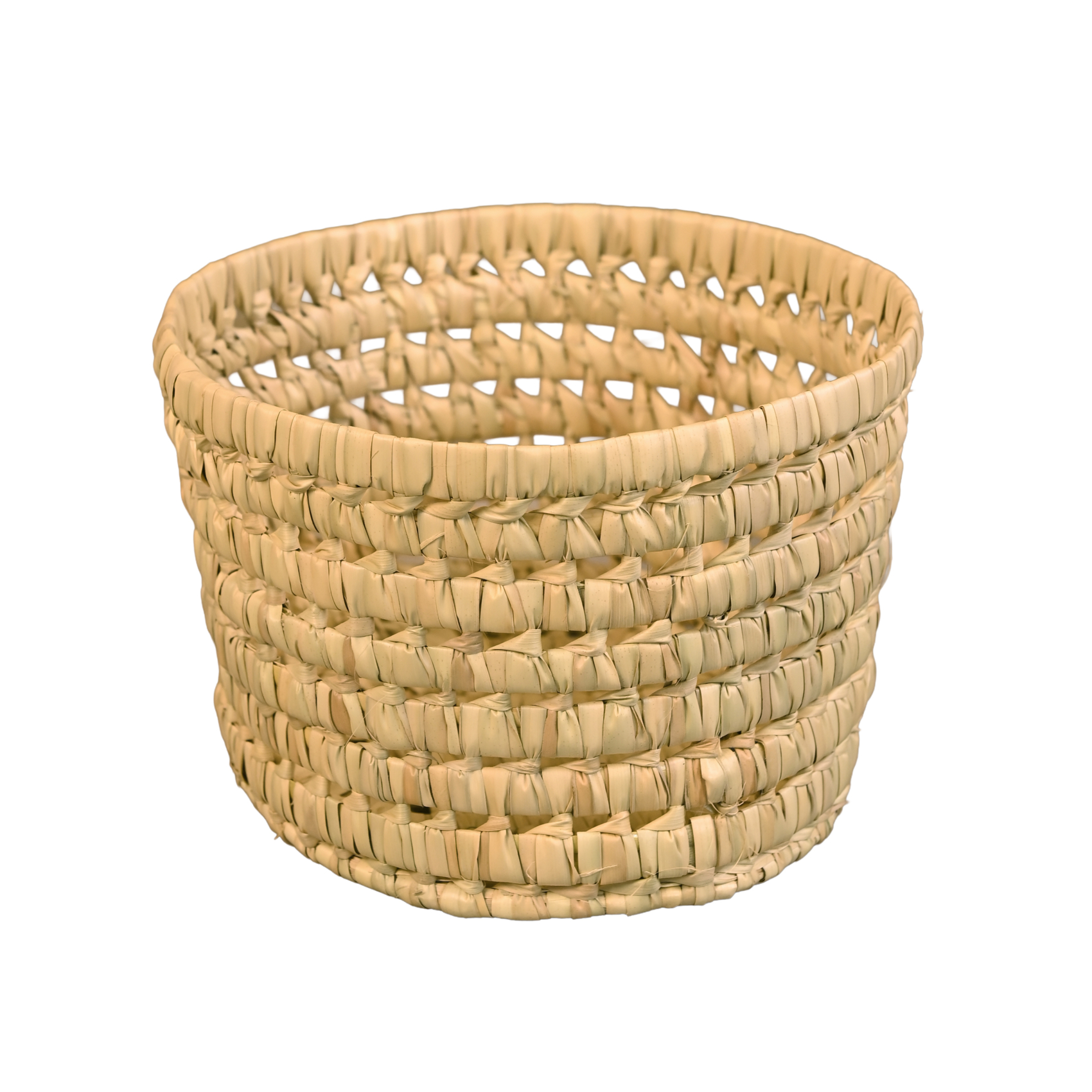 Cache pot feuilles de palmier
