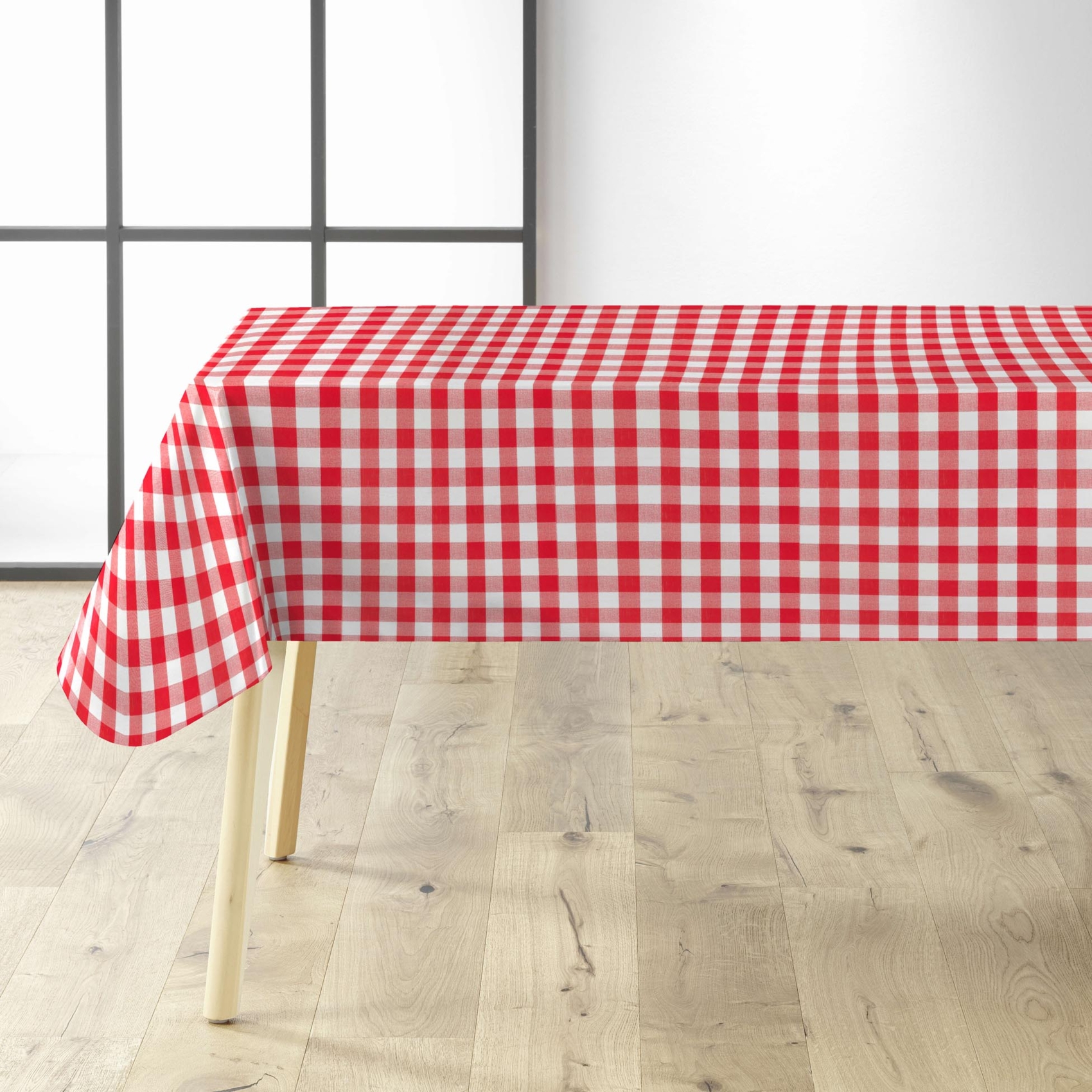 Toile cirée motif vichy sur mesure — vue 5