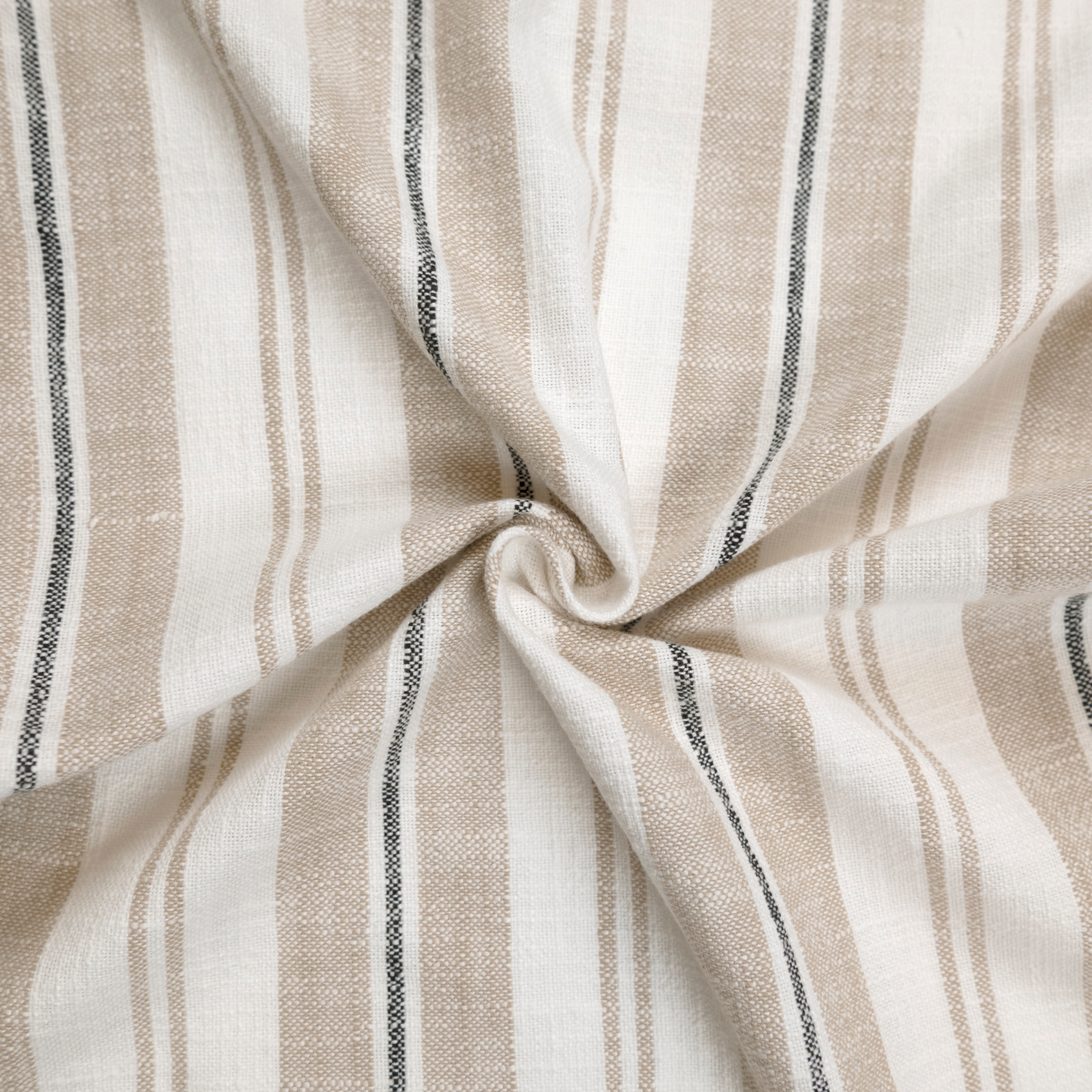 Rideau 100% coton rayures tapissier LOURMARIN — vue 3