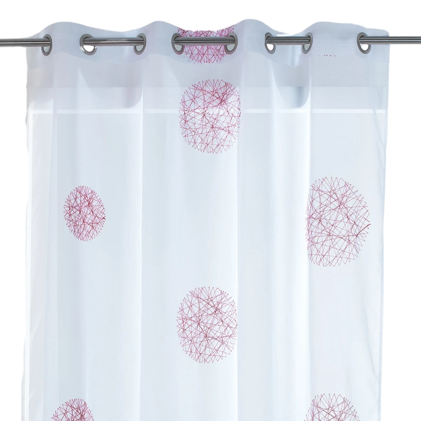 Voilage à motifs brodés — vue 4