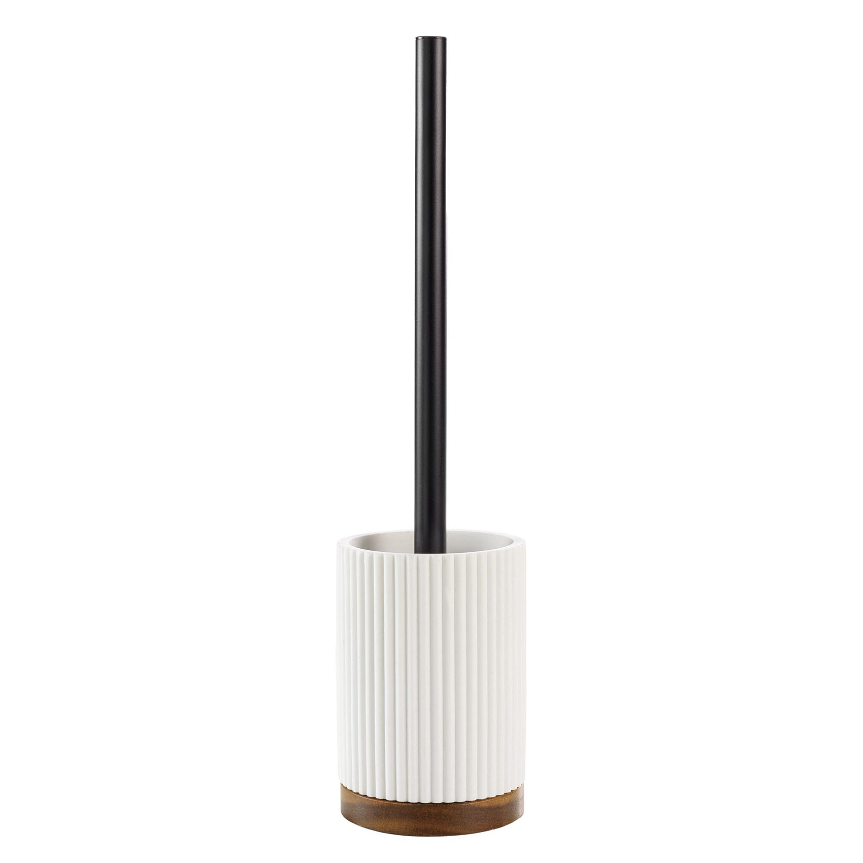 Brosse WC en acacia — vue 5