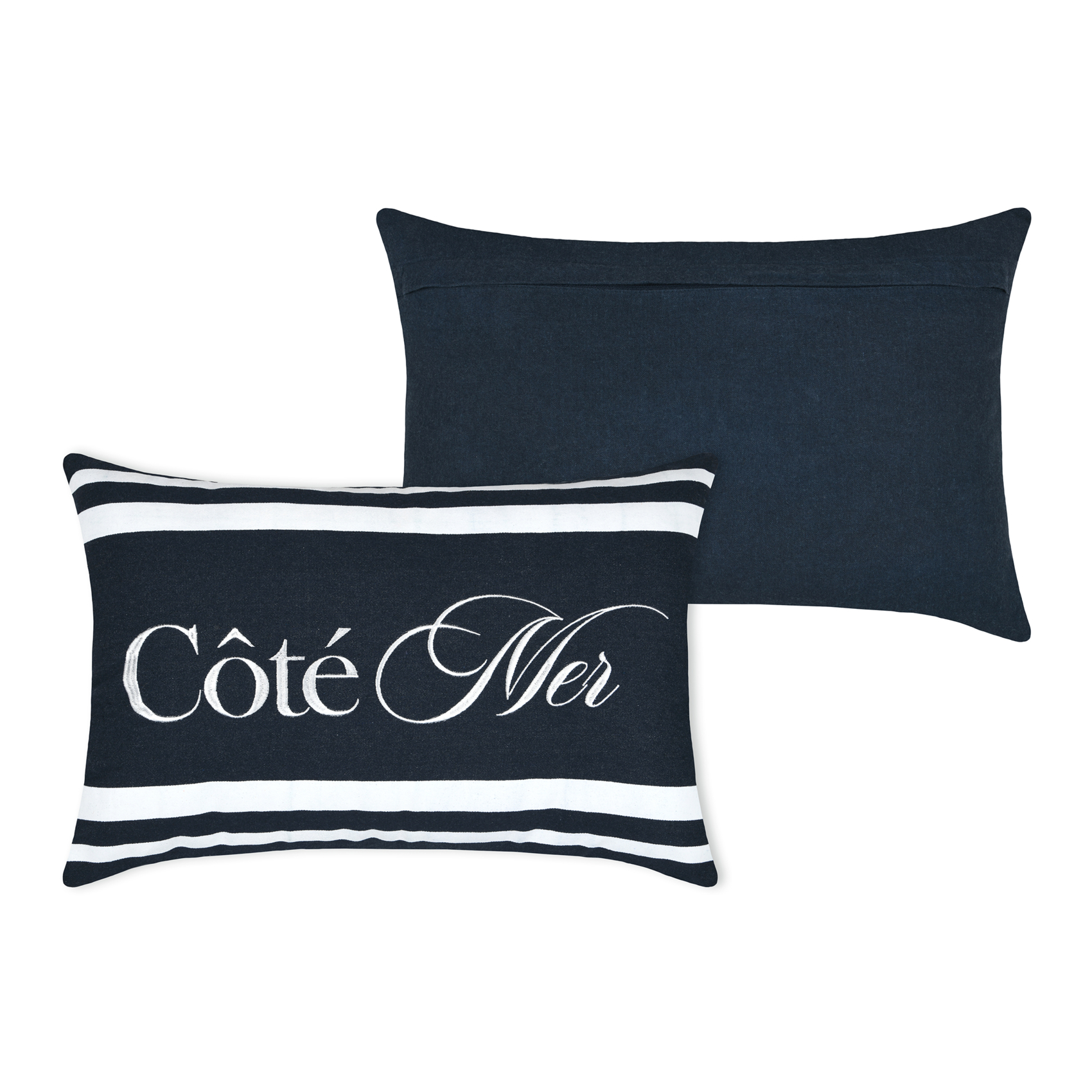 Coussin polycoton Côté Mer — vue 4