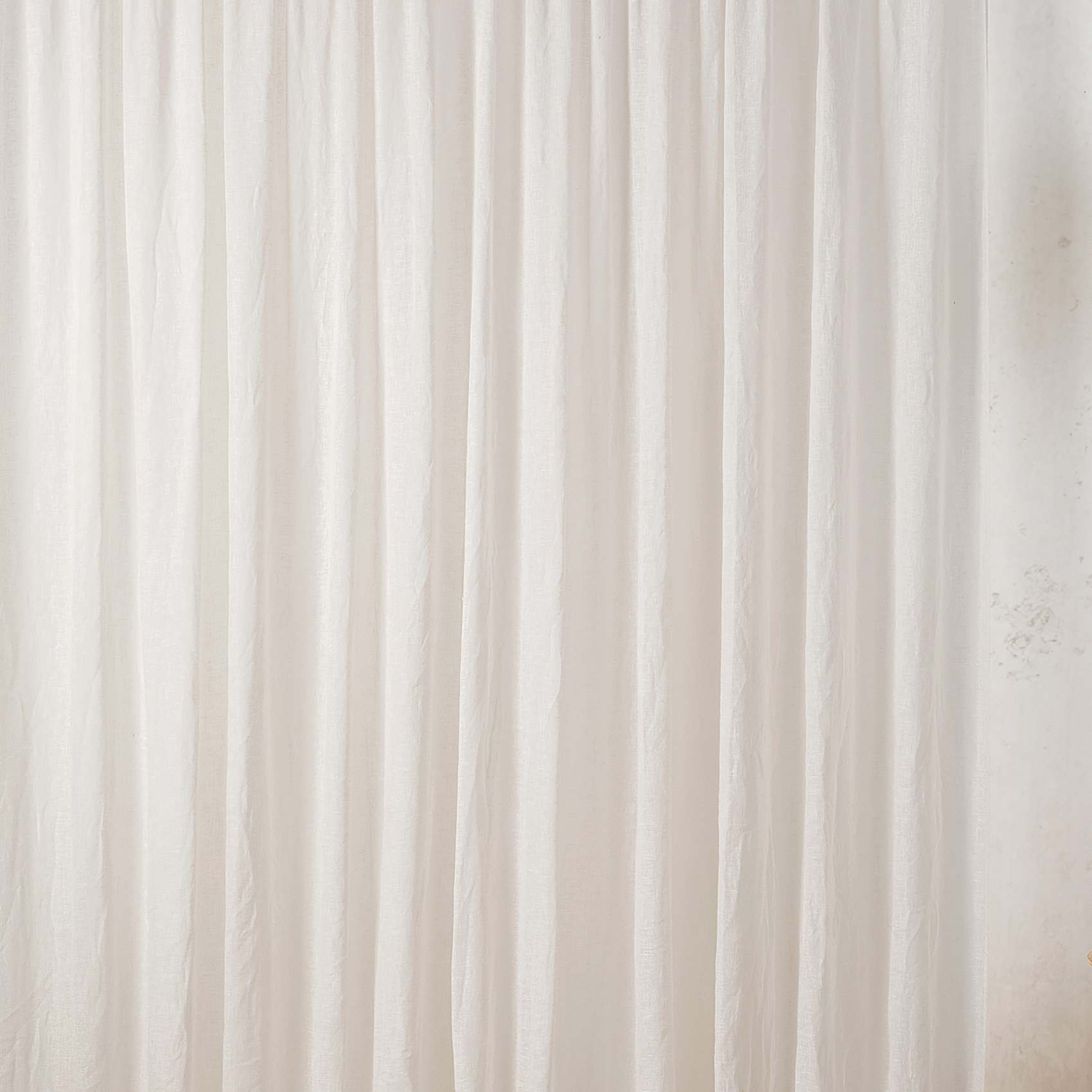 Tissu  plombé voile gaze poly-lin — vue 5