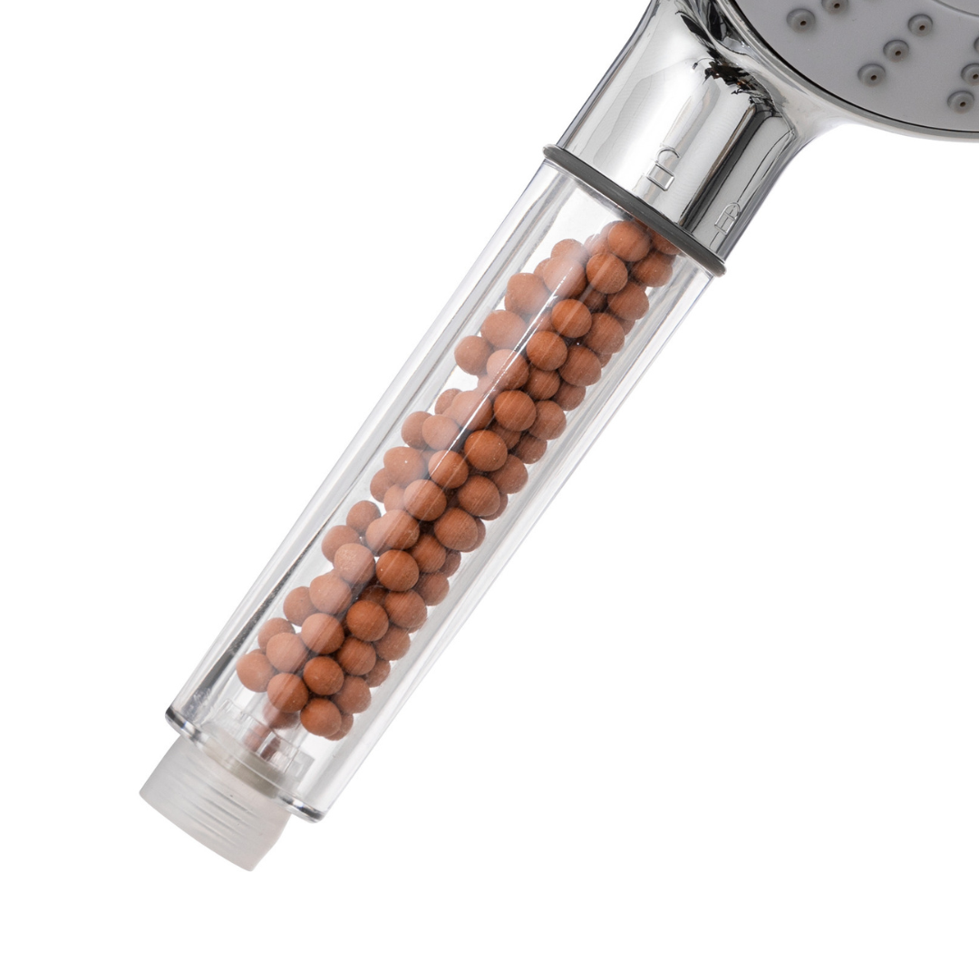 Pommeau de douche billes filtrantes — vue 3