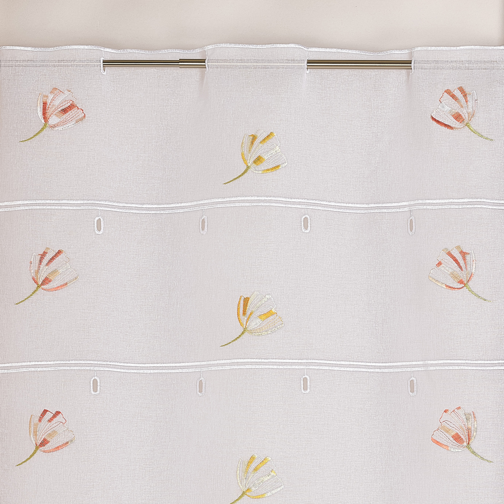 Modulable brodé à motif fleurs — vue 3