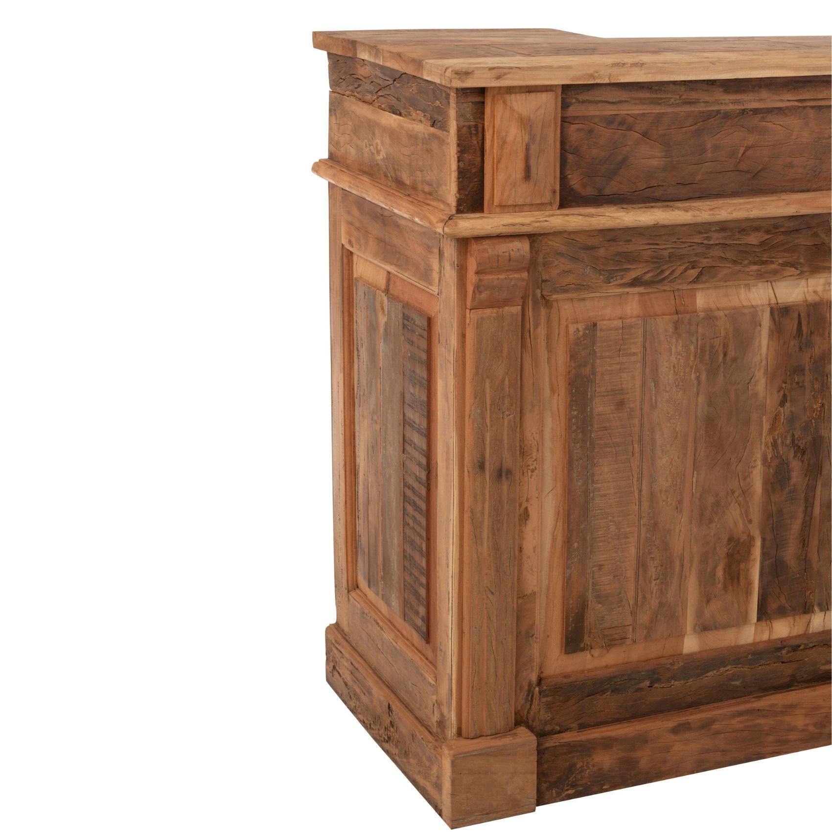 Bar en bois rangements multiples — vue 6