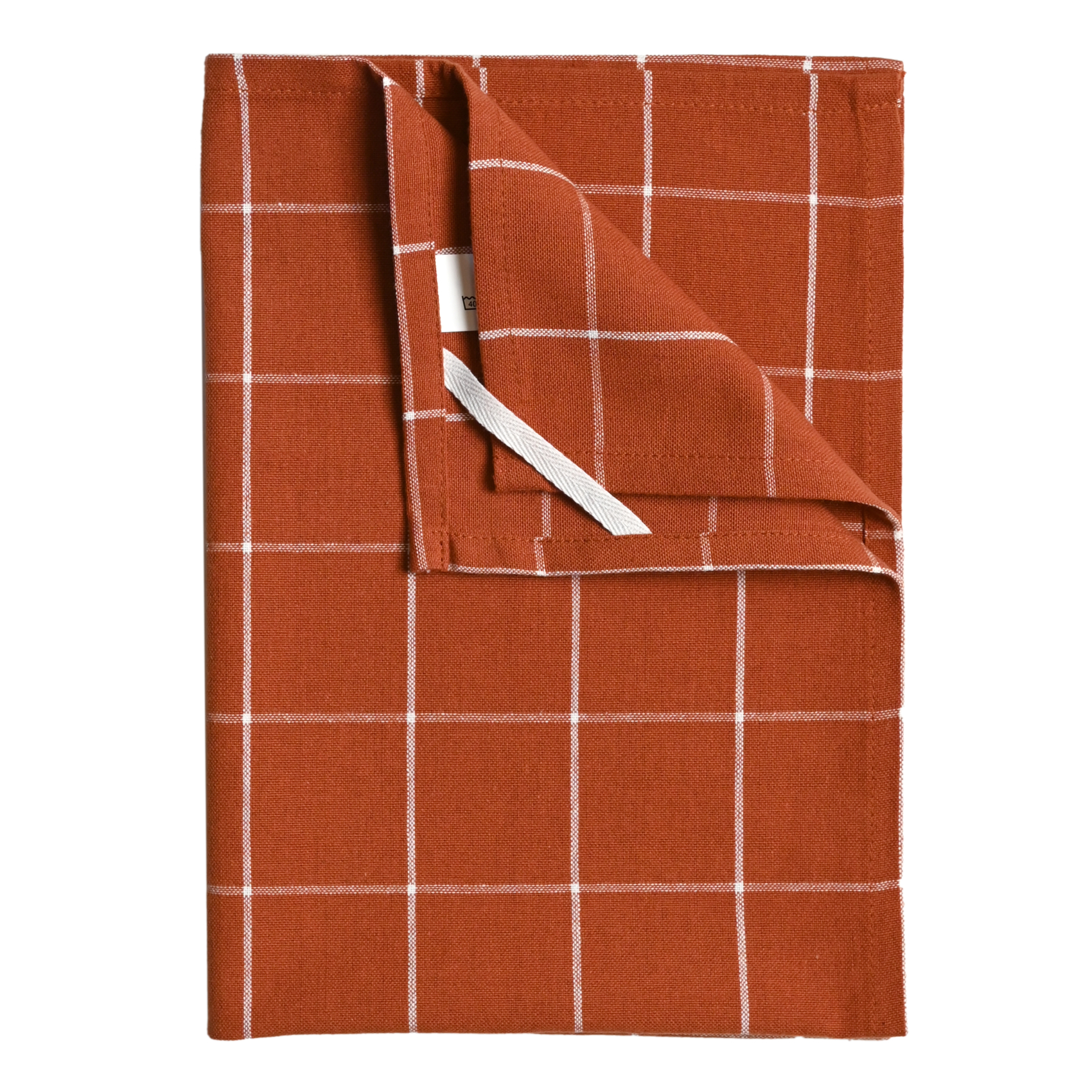 Torchon de cuisine en coton à motif carreaux — vue 6