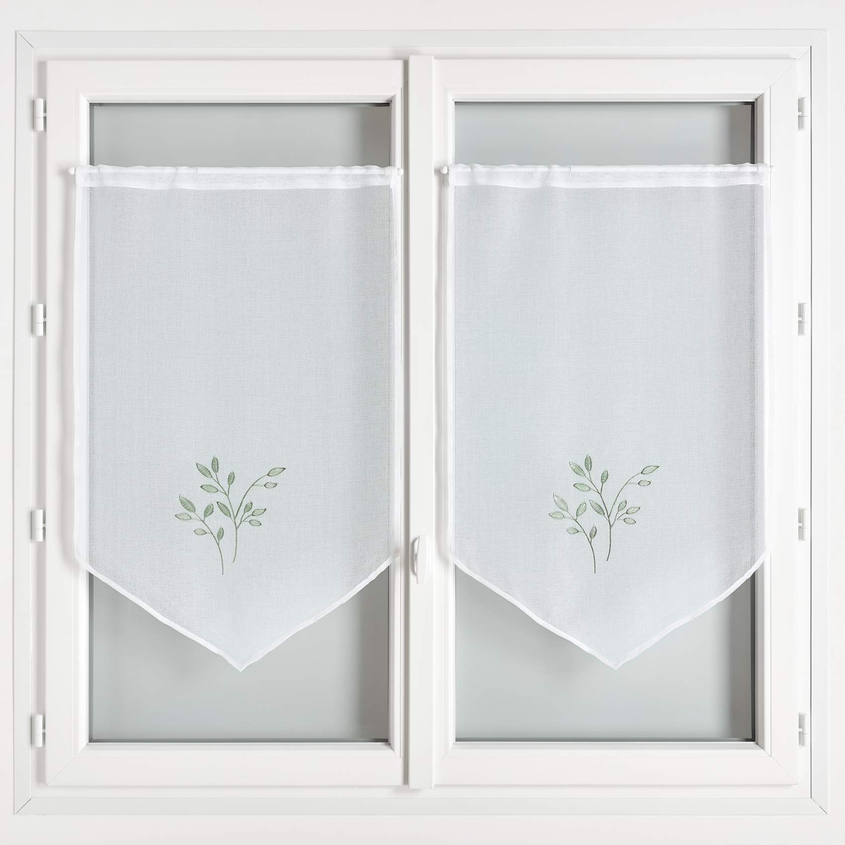 Paire de voilages brodées — vue 5