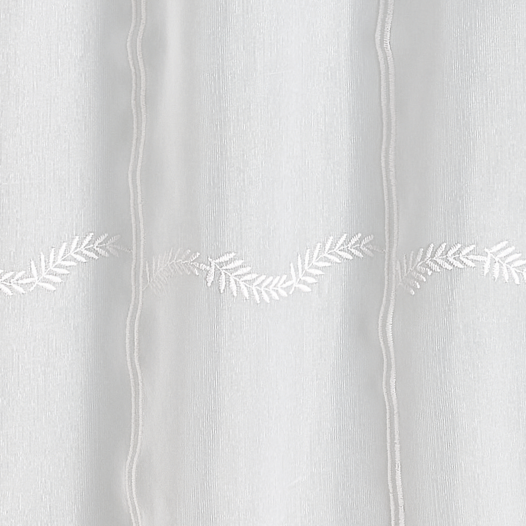 Brise bise brodé léger avec frise palmette — vue 3