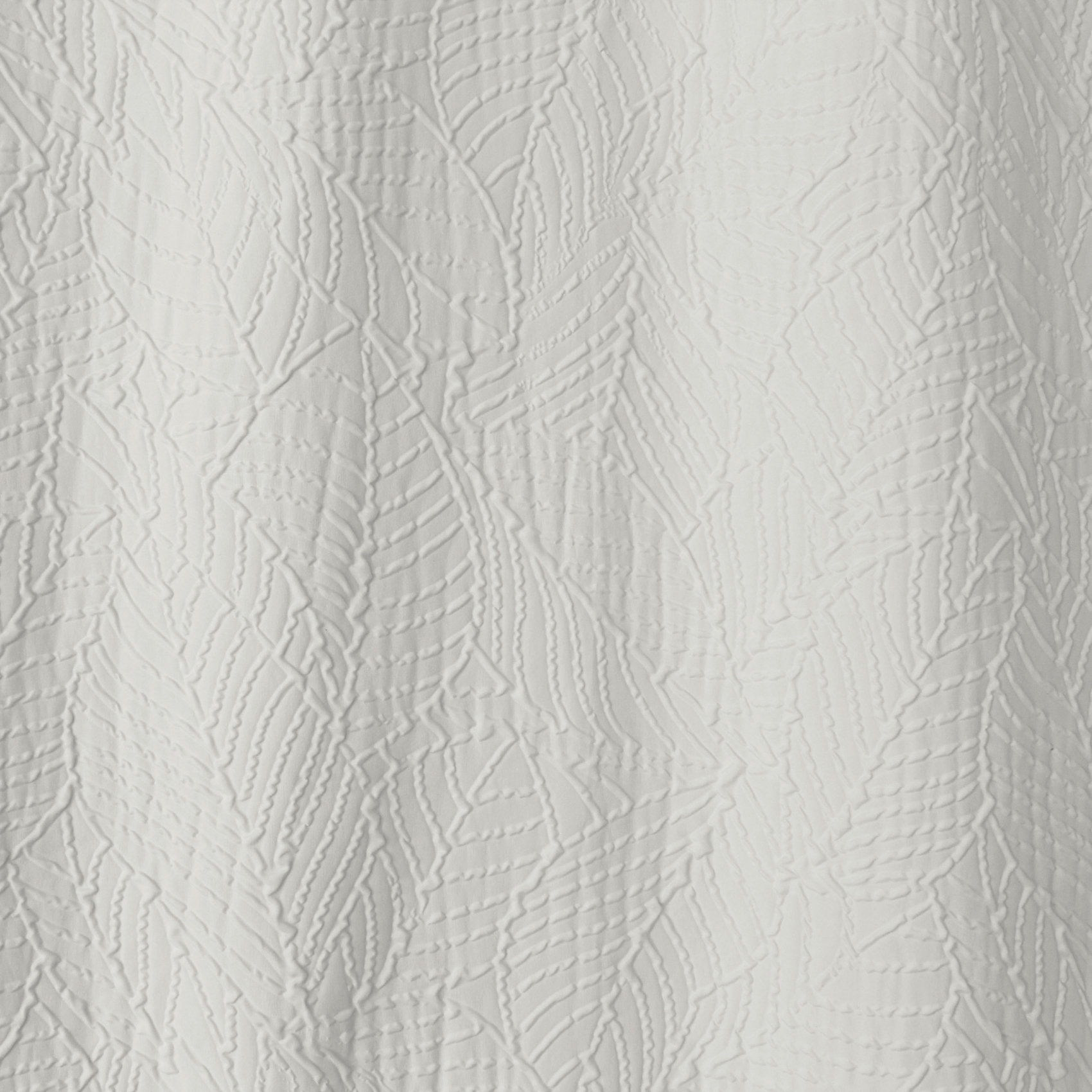 Rideau à oeillets feuillage aspect gaufré — vue 5