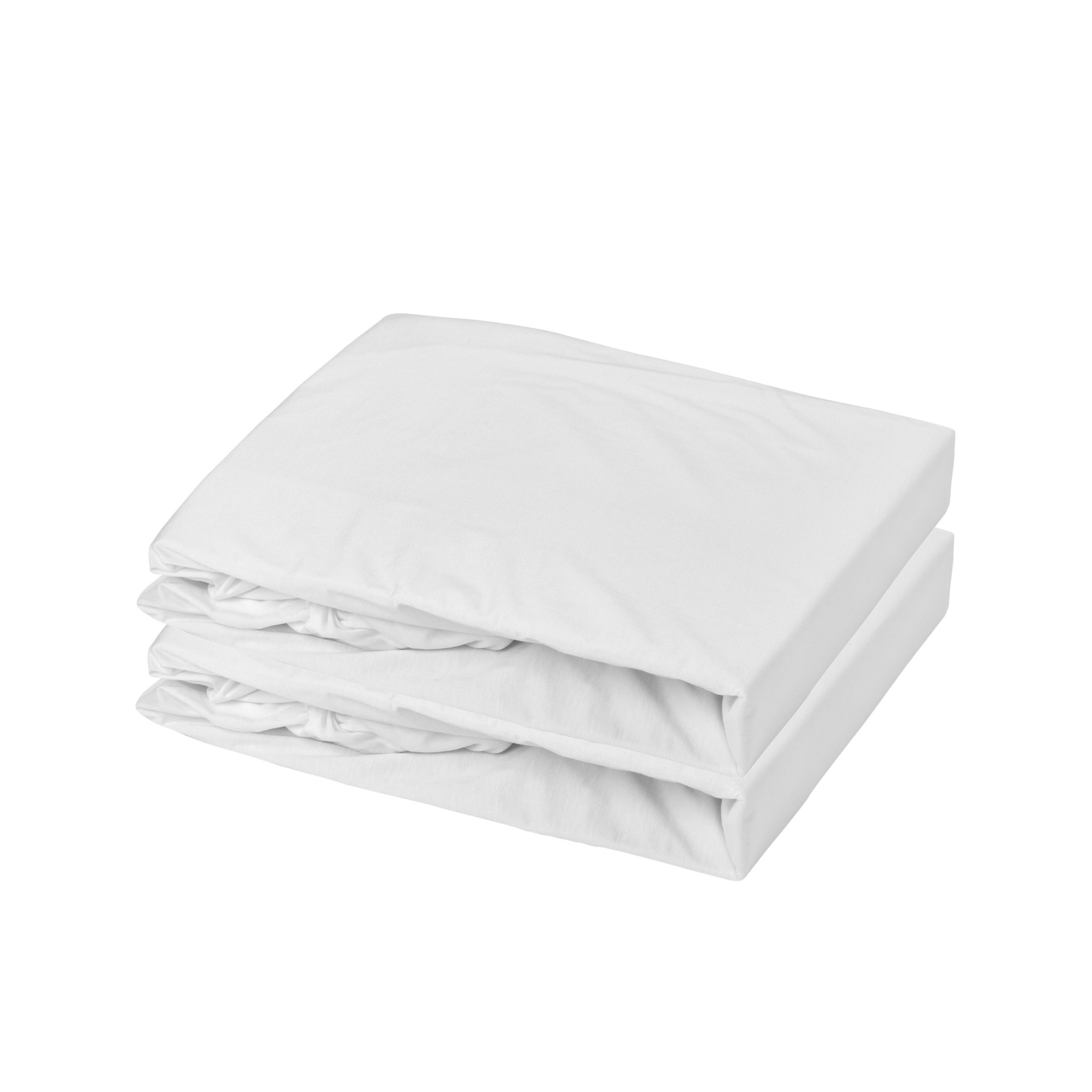 Lot alèse imperméable et drap-housse bébé en coton