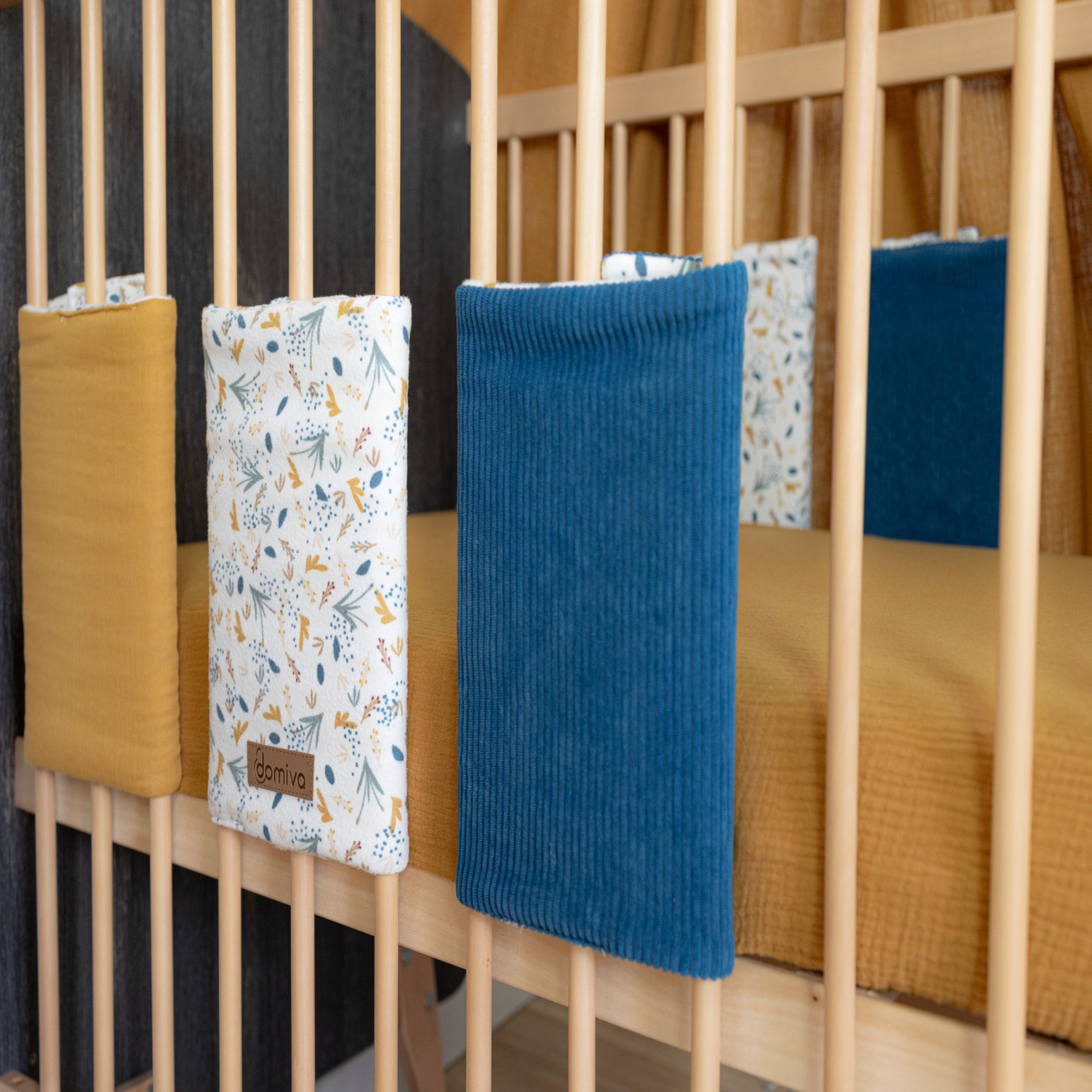 Tour de lit bébé lot de 6-Modulable — vue 6