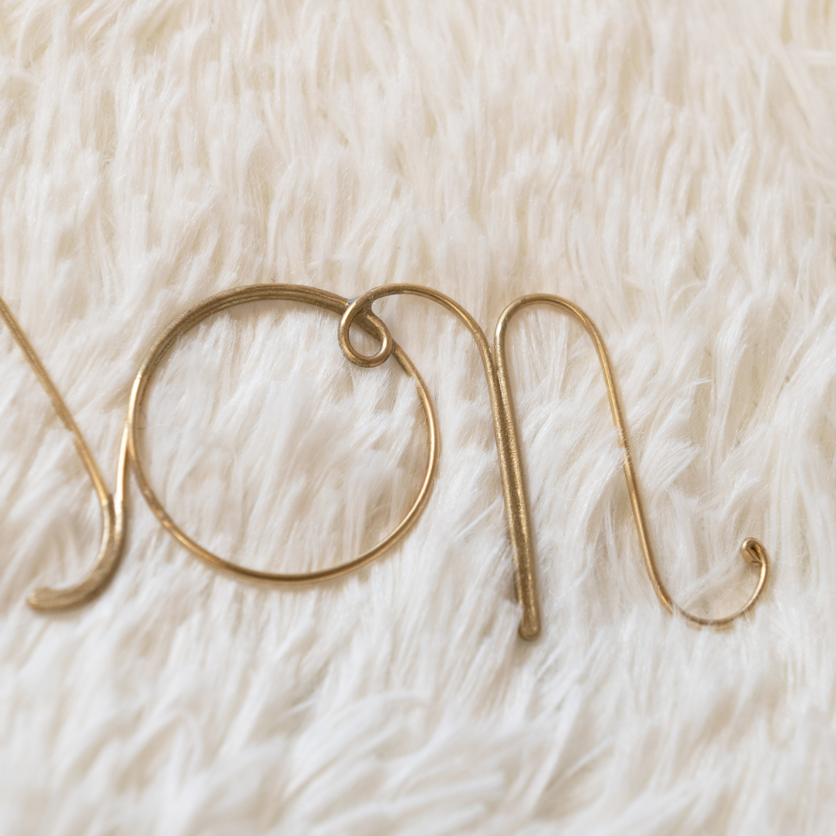 Mot fil de laiton MAISON DE VOYAGE — vue 3