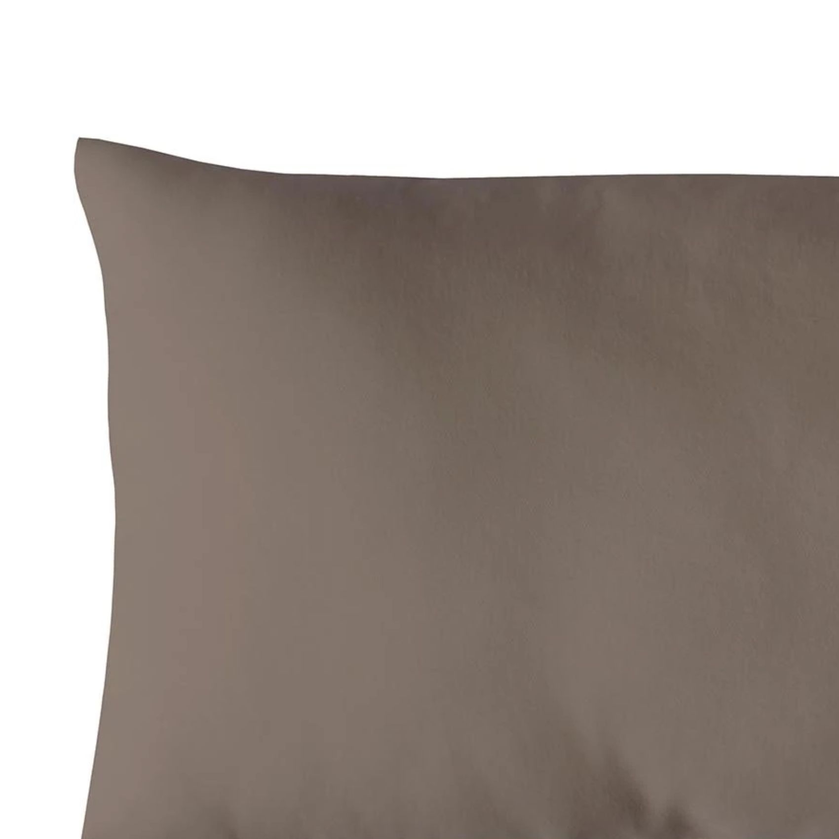 Coussin non déhoussable en coton uni — vue 3