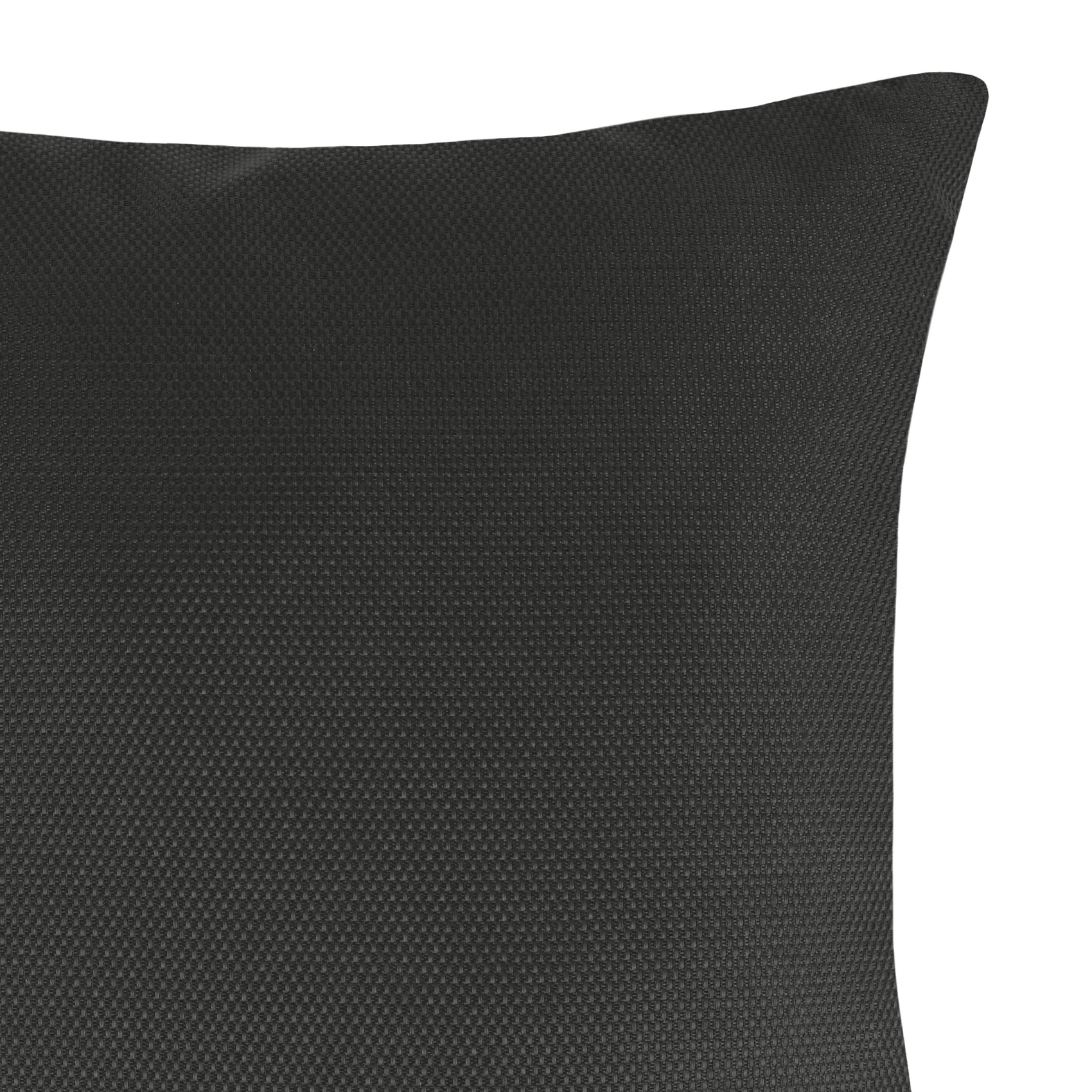 Coussin extérieur carré uni — vue 3