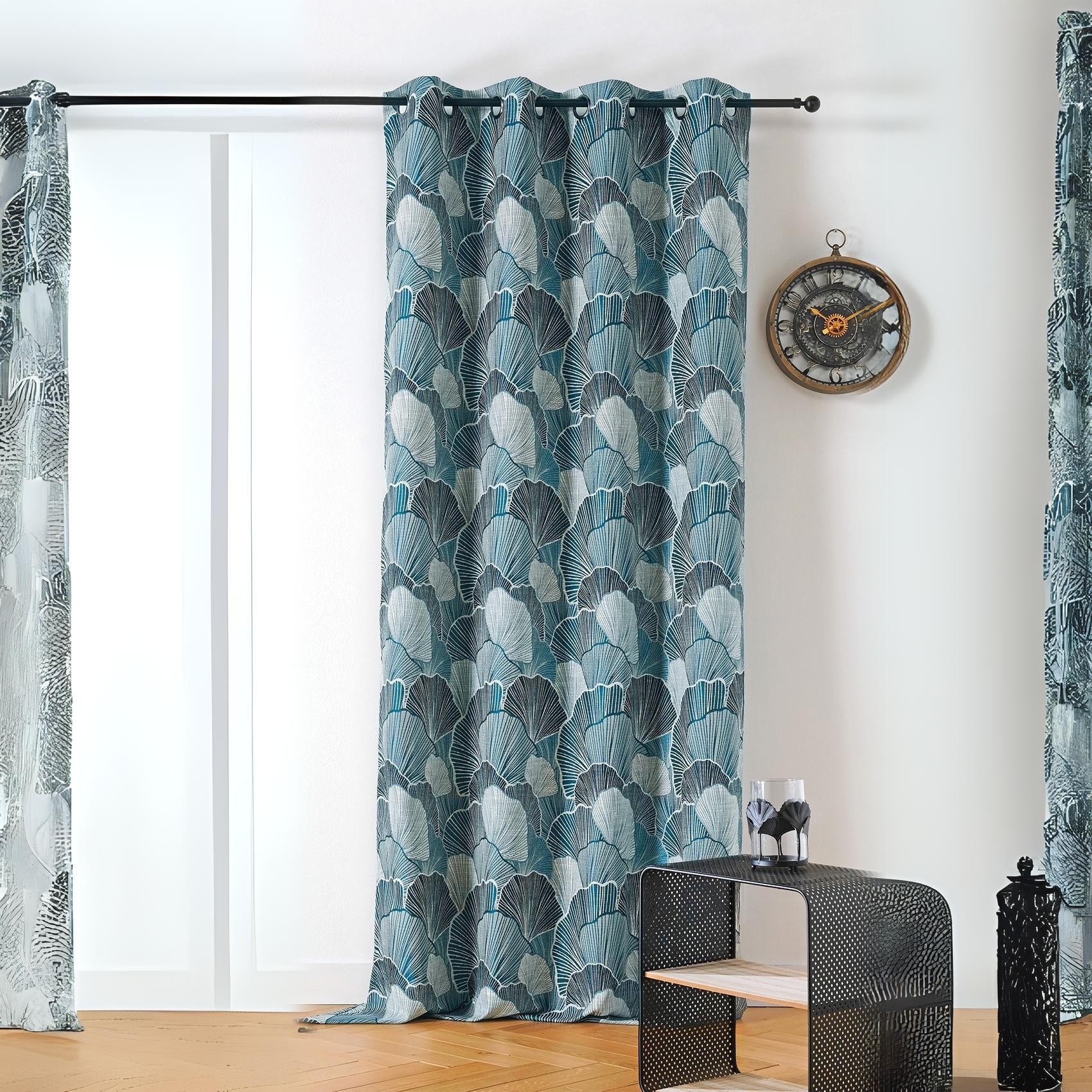 Rideau imprimé feuilles de Ginko — vue 5