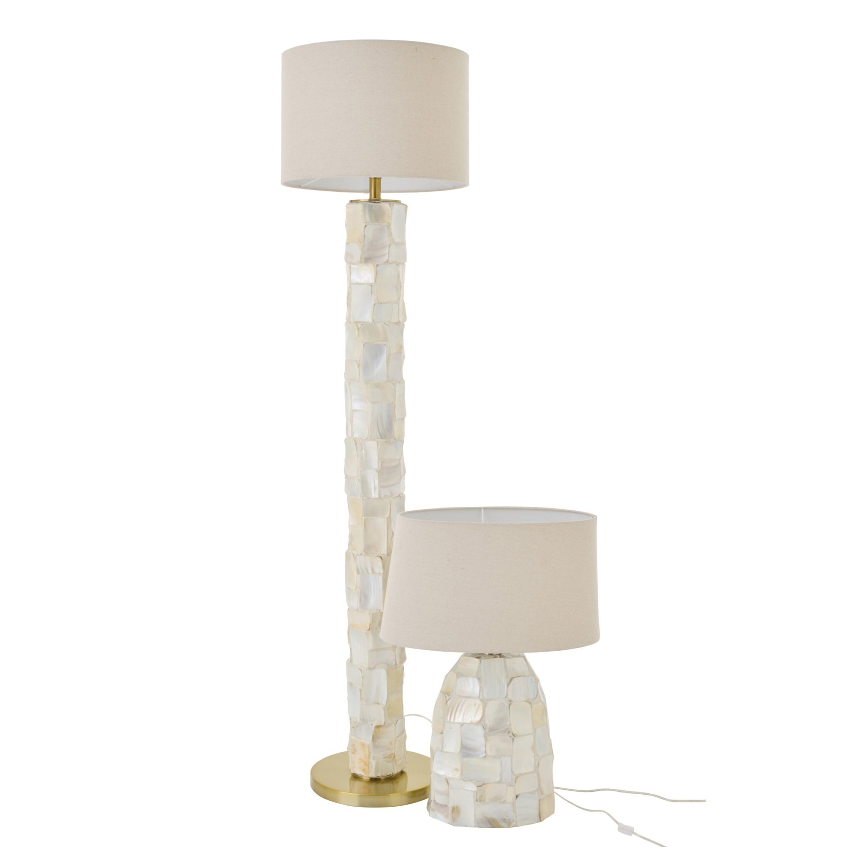 Lampadaire effet nacré — vue 4