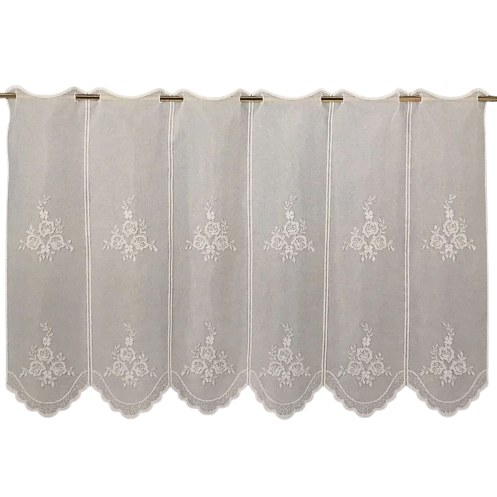 Brise bise en étamine fantaisie brodée — vue 4