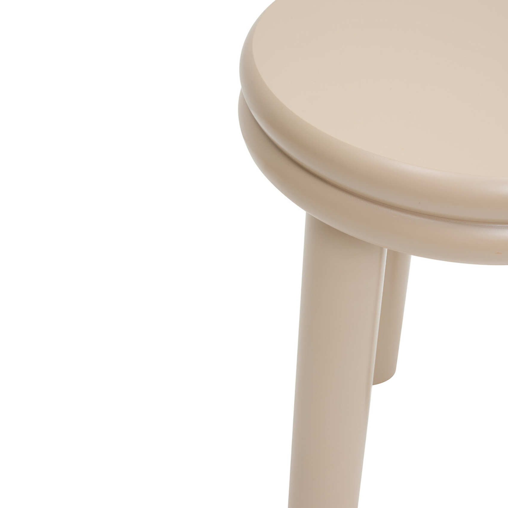 Table d’appoint ronde à trois pieds — vue 4