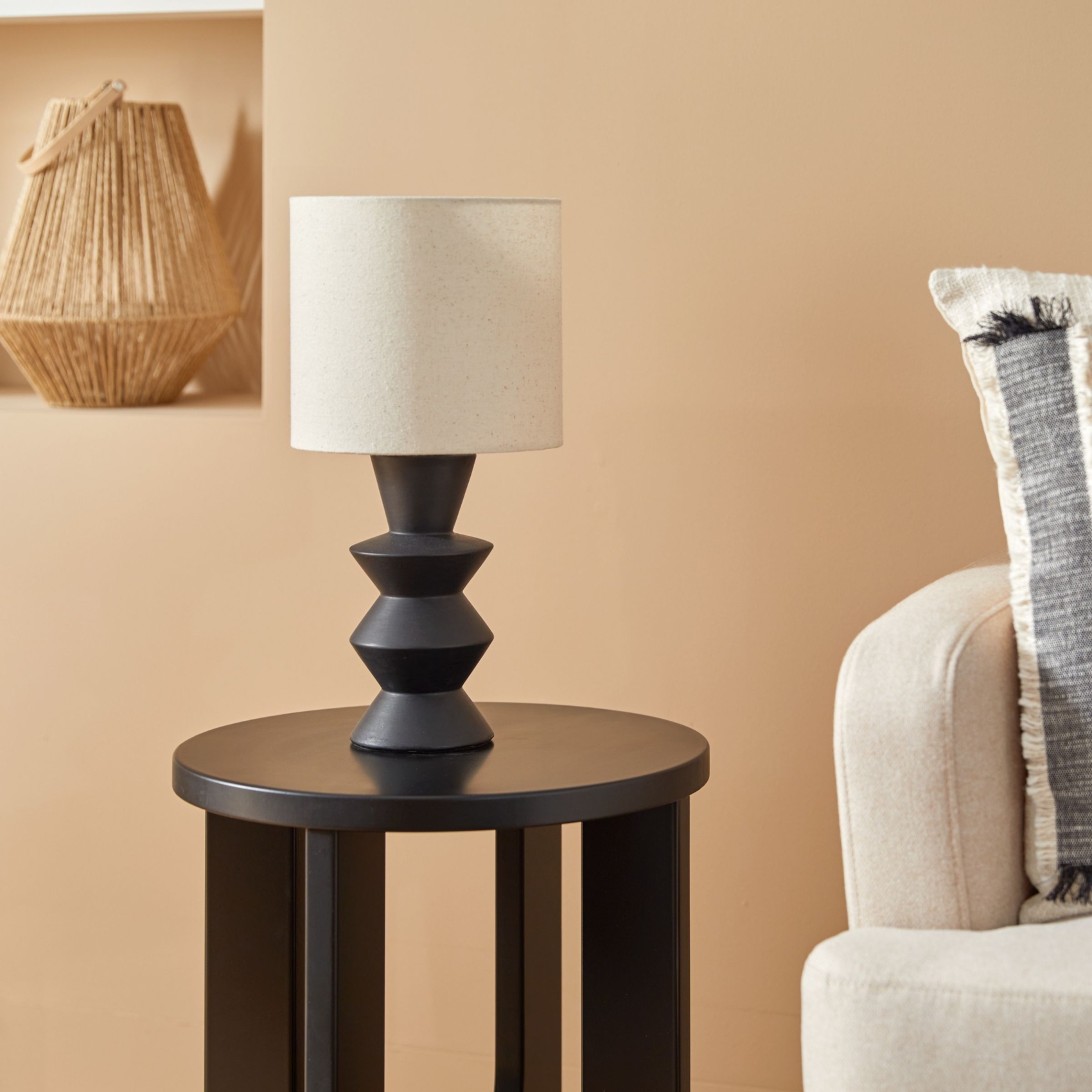 Lampe à poser  céramique noire — vue 5