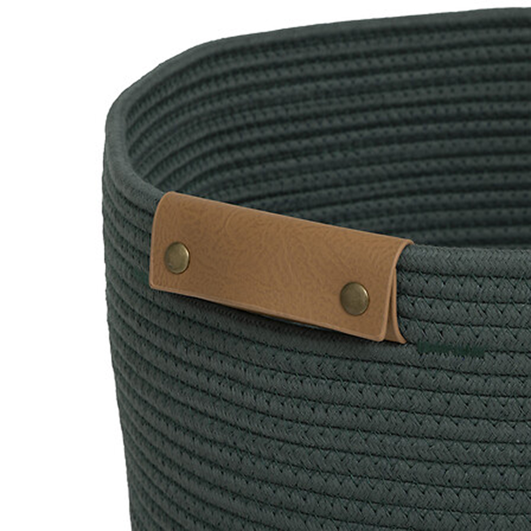 Panier à linge tressé 80L — vue 5