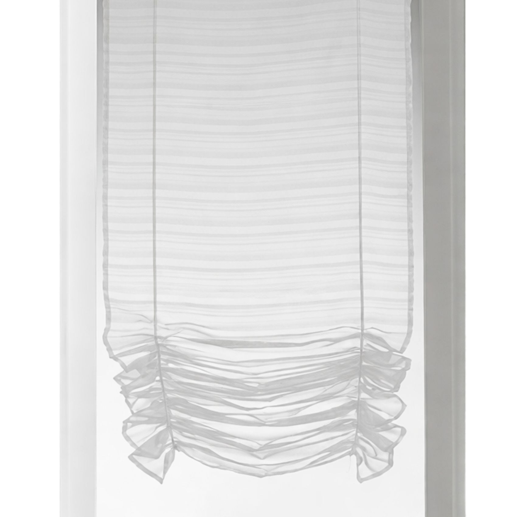 Store voilage à remonter plissé — vue 3