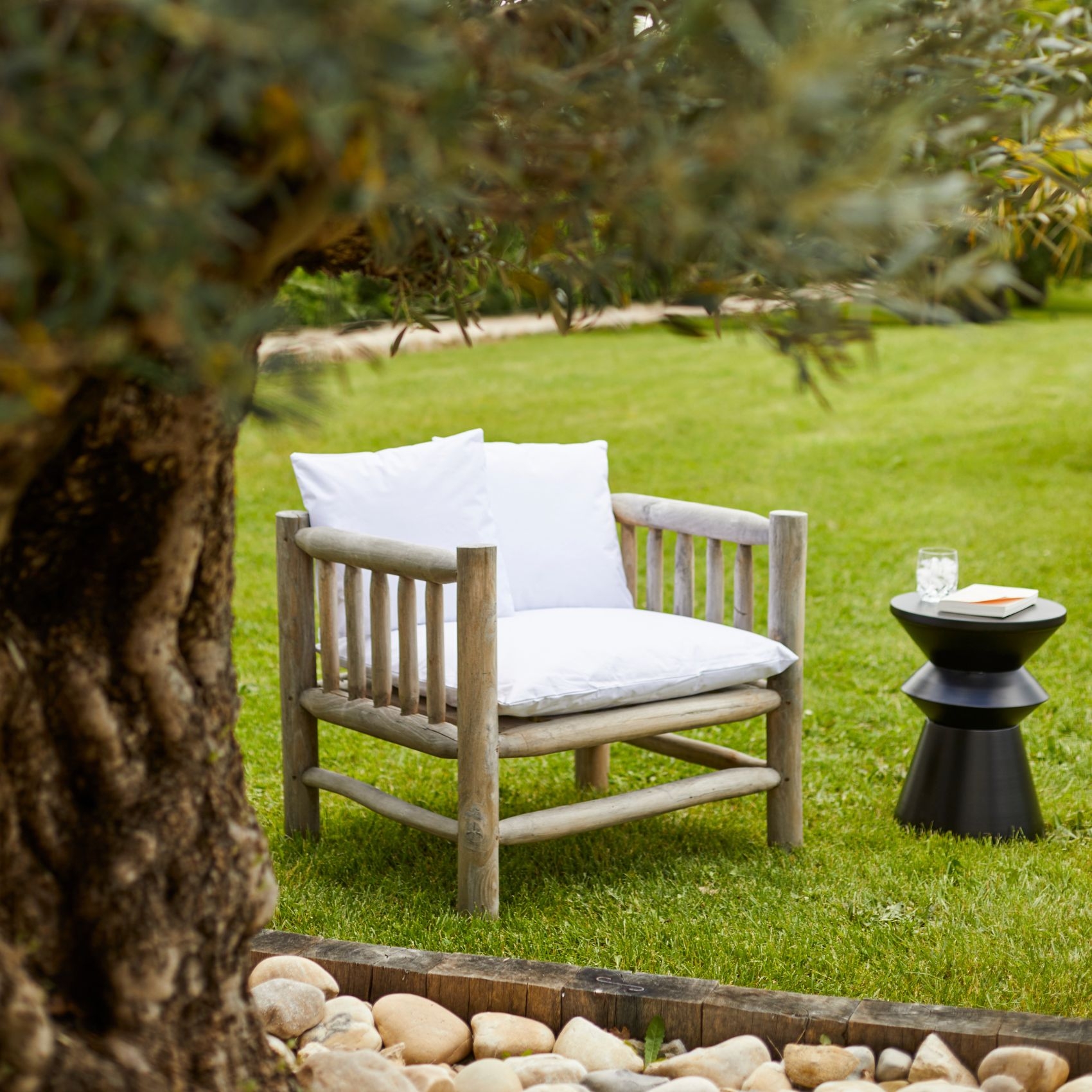 Coussin extérieur imperméable et déhoussable MINORQUE — vue 5