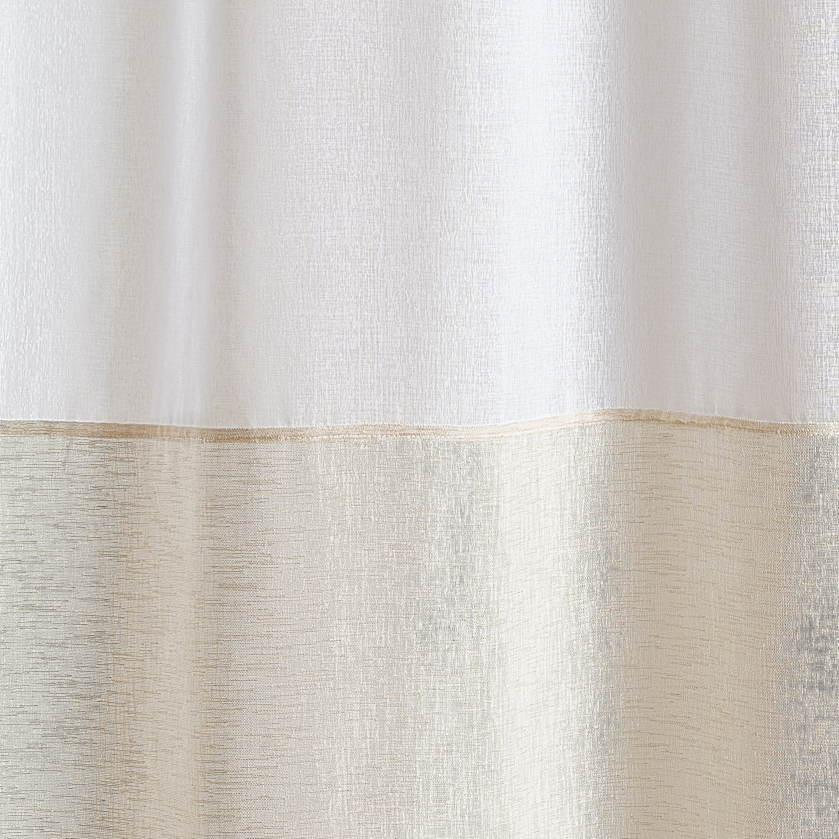 Voilage accroche 3-en-1 bicolore LUZ — vue 3