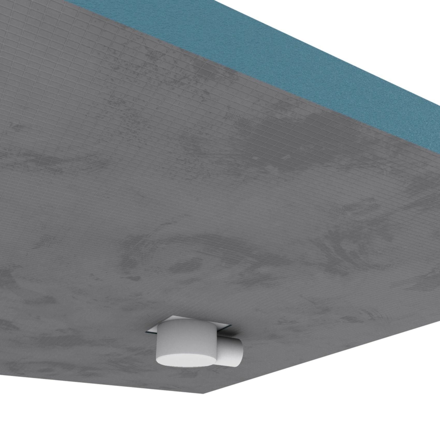 Receveur plat à carreler à écoulement linéaire — vue 3