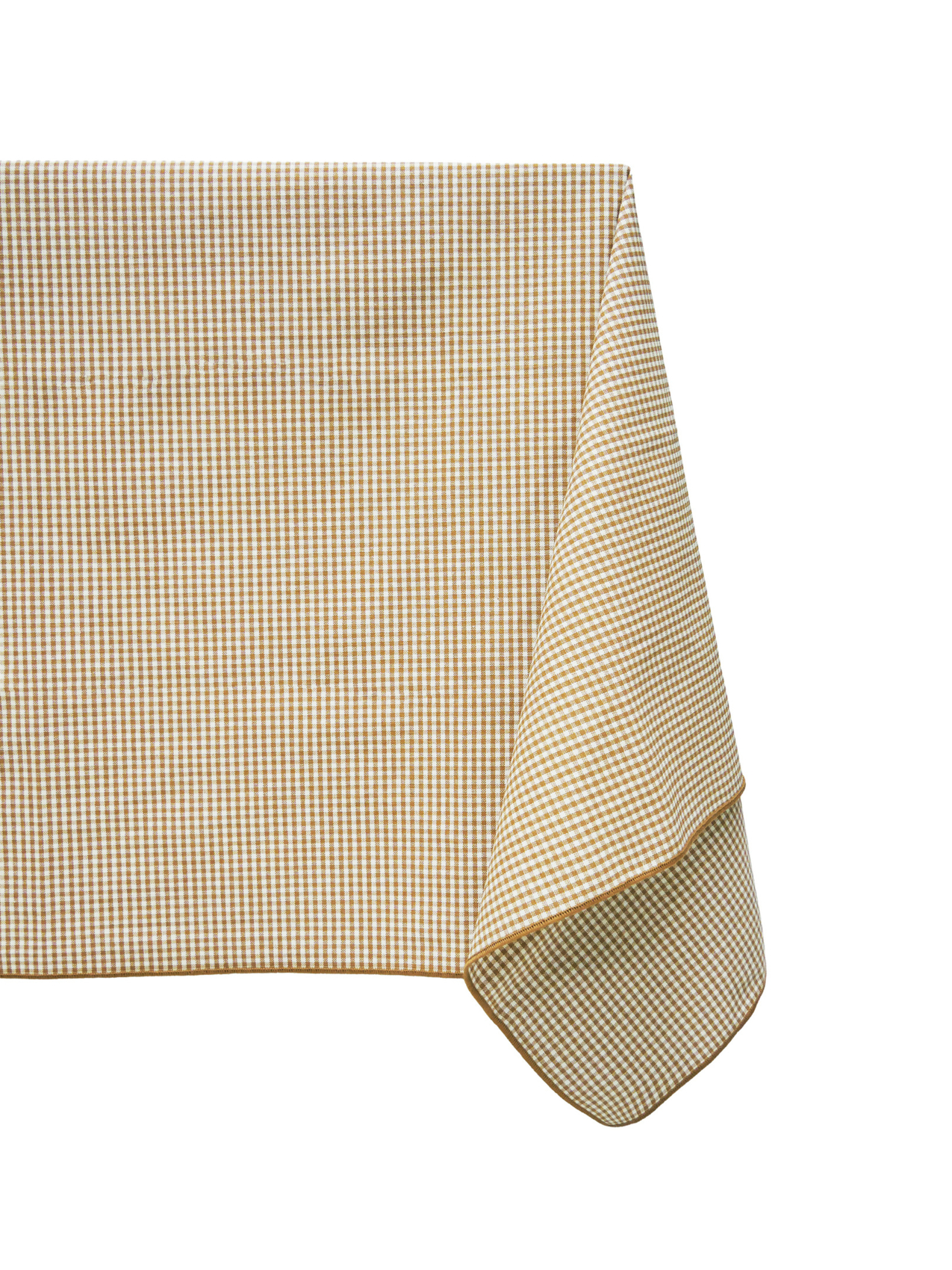 Nappe rectangulaire enduite à carreaux