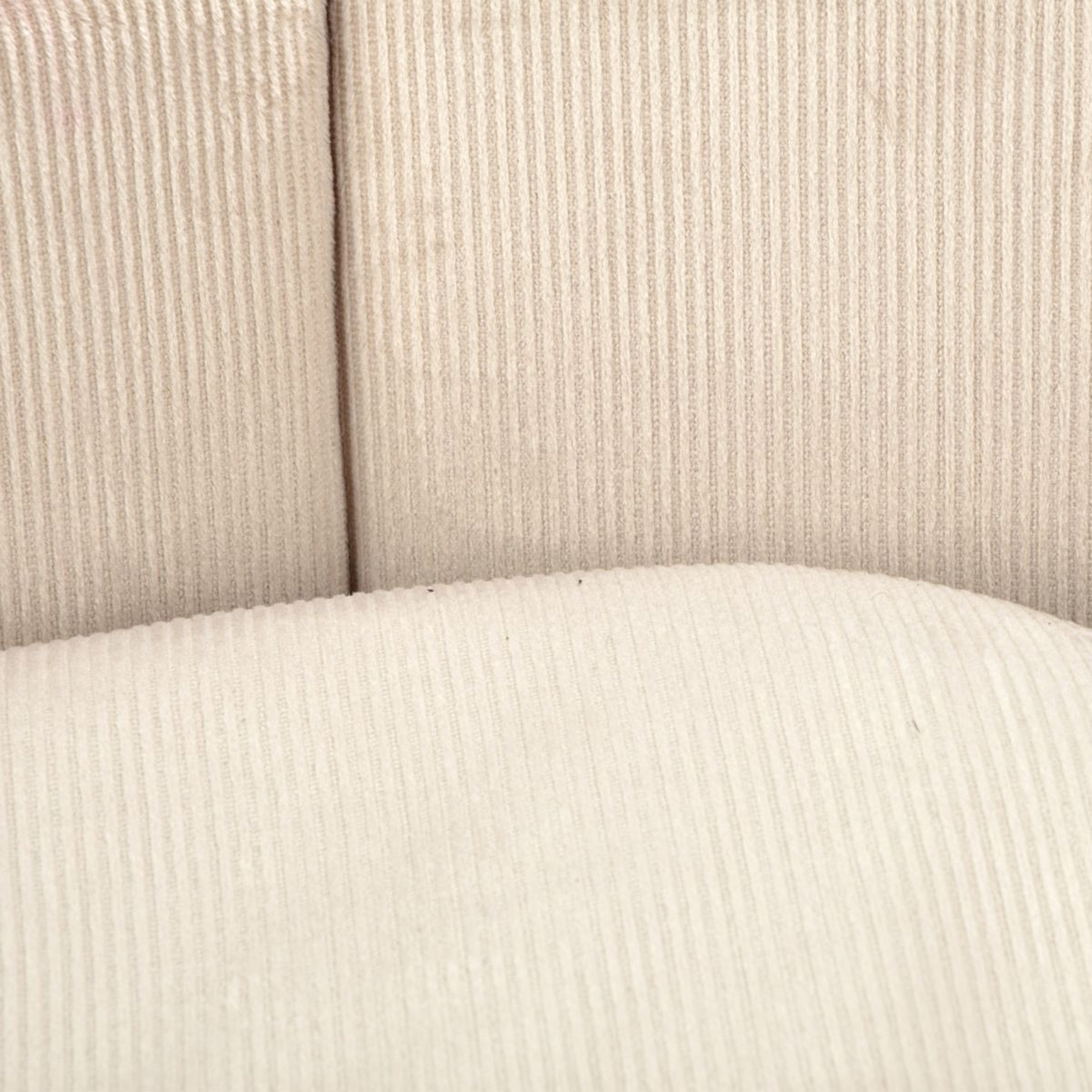 Grand panier rond en velours côtelé pour chien et chat — vue 3