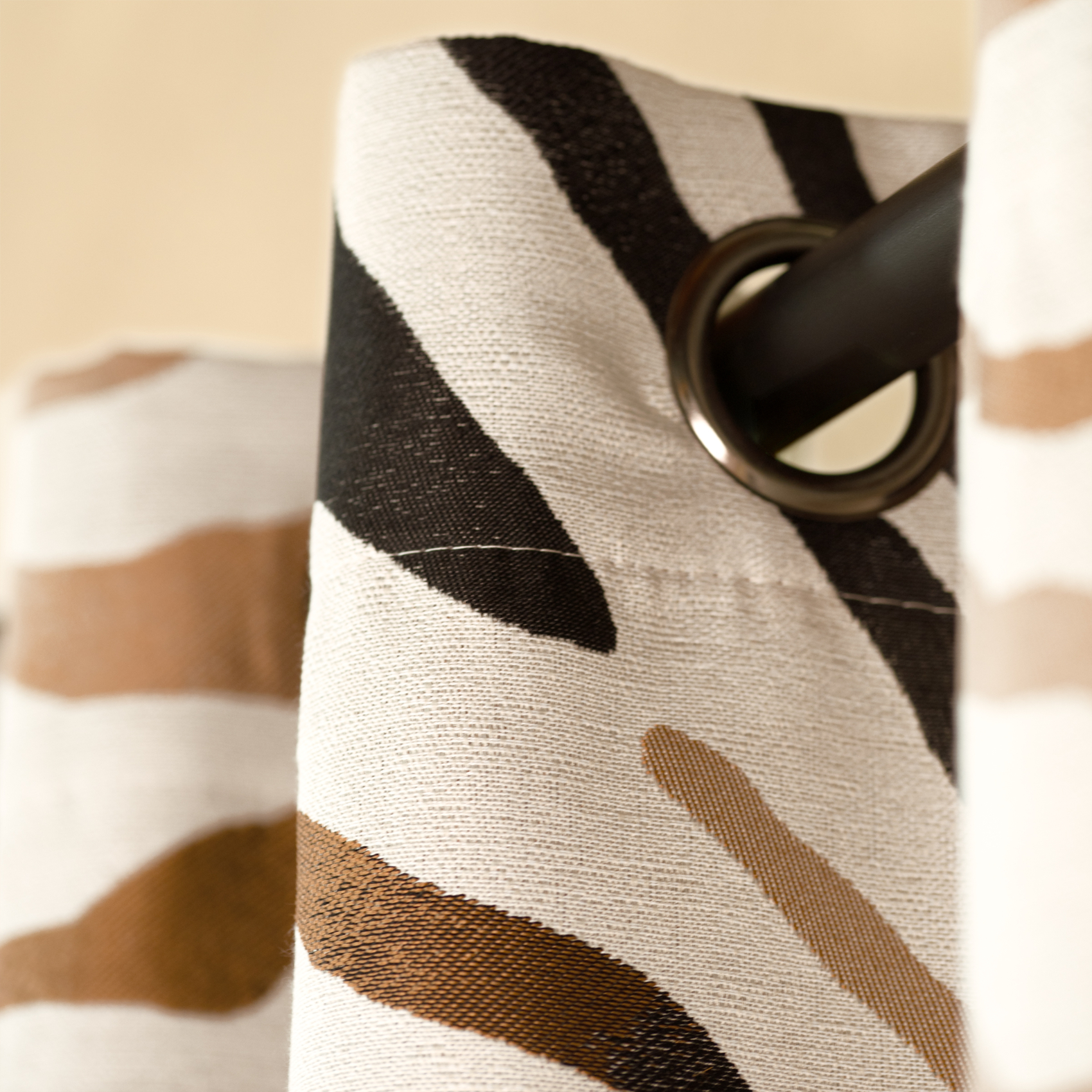 Rideau motif zèbre dégradé — vue 3