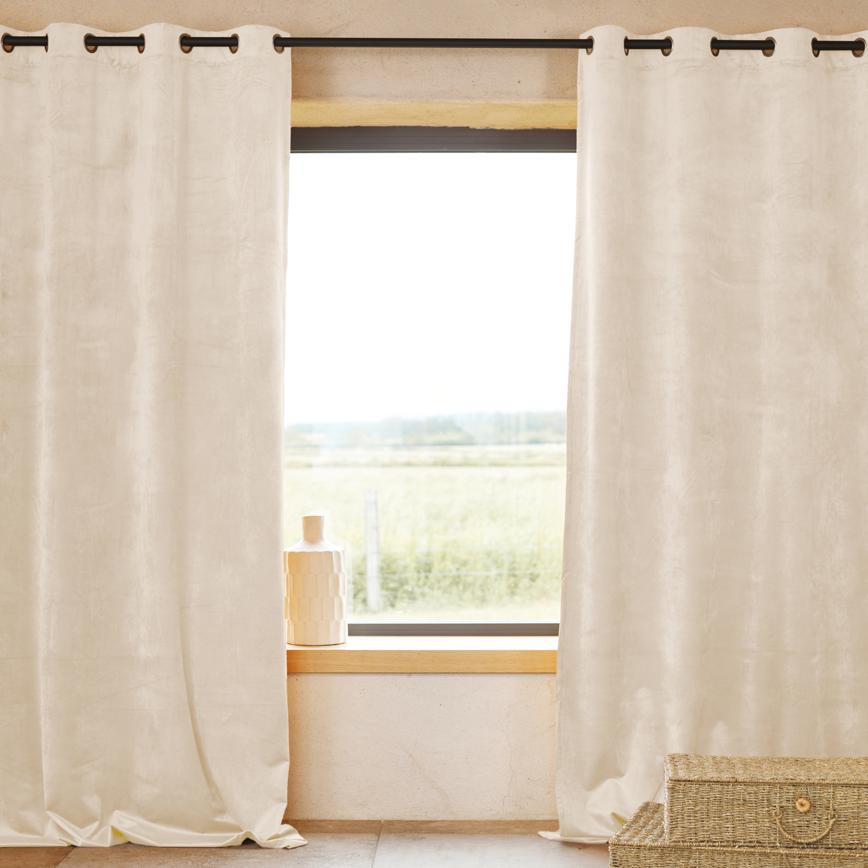 Rideau Ignifugé  M1 en velours premium