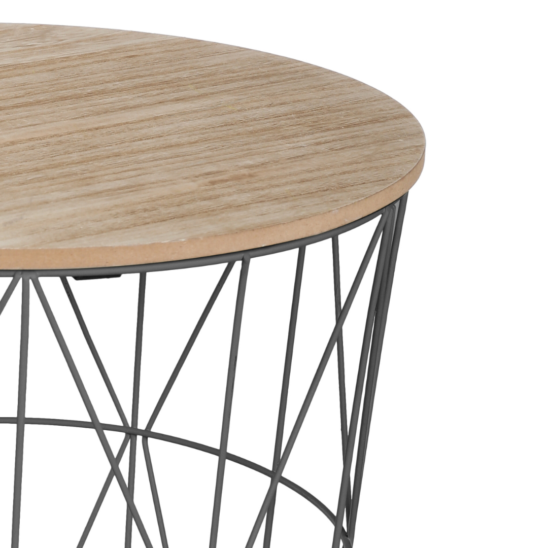 Table à café en métal ajouré — vue 5