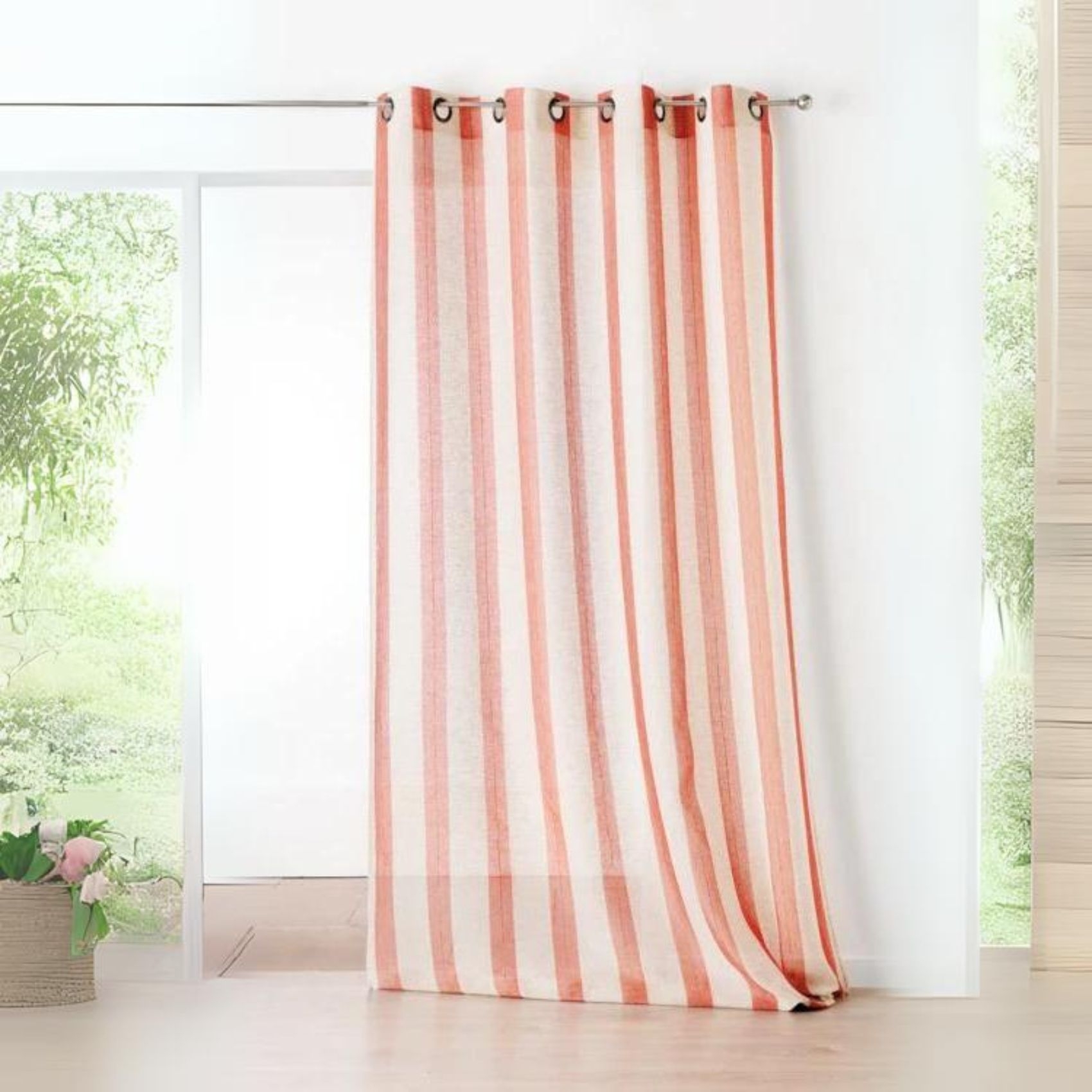 Voilage Fantaisie avec des Rayures Verticales — vue 4