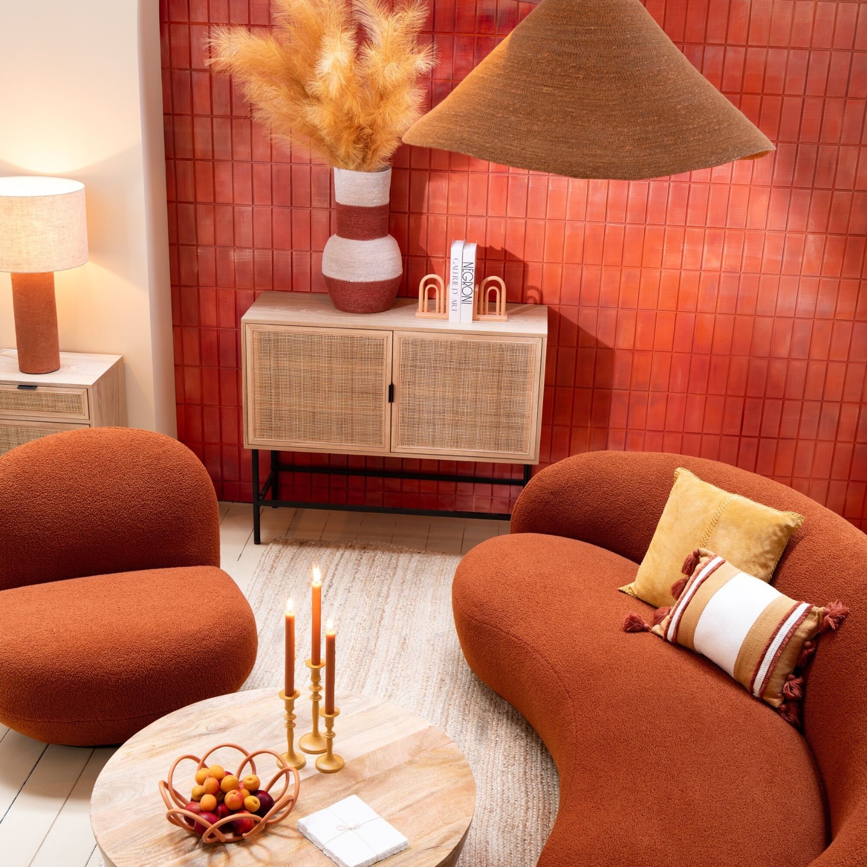 Meuble de rangement en bois et métal — vue 3