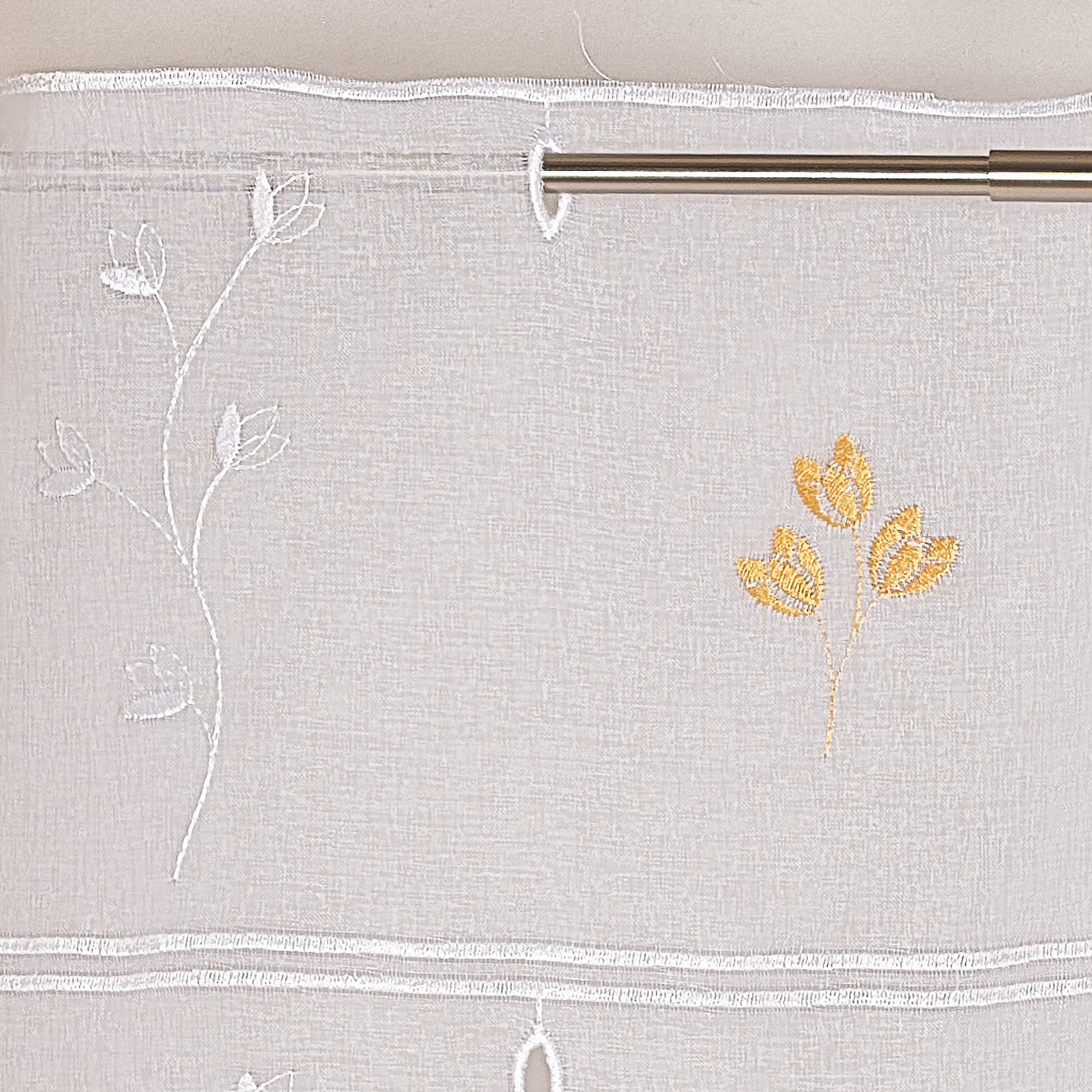 Modulable brodé à motif tulipes — vue 3