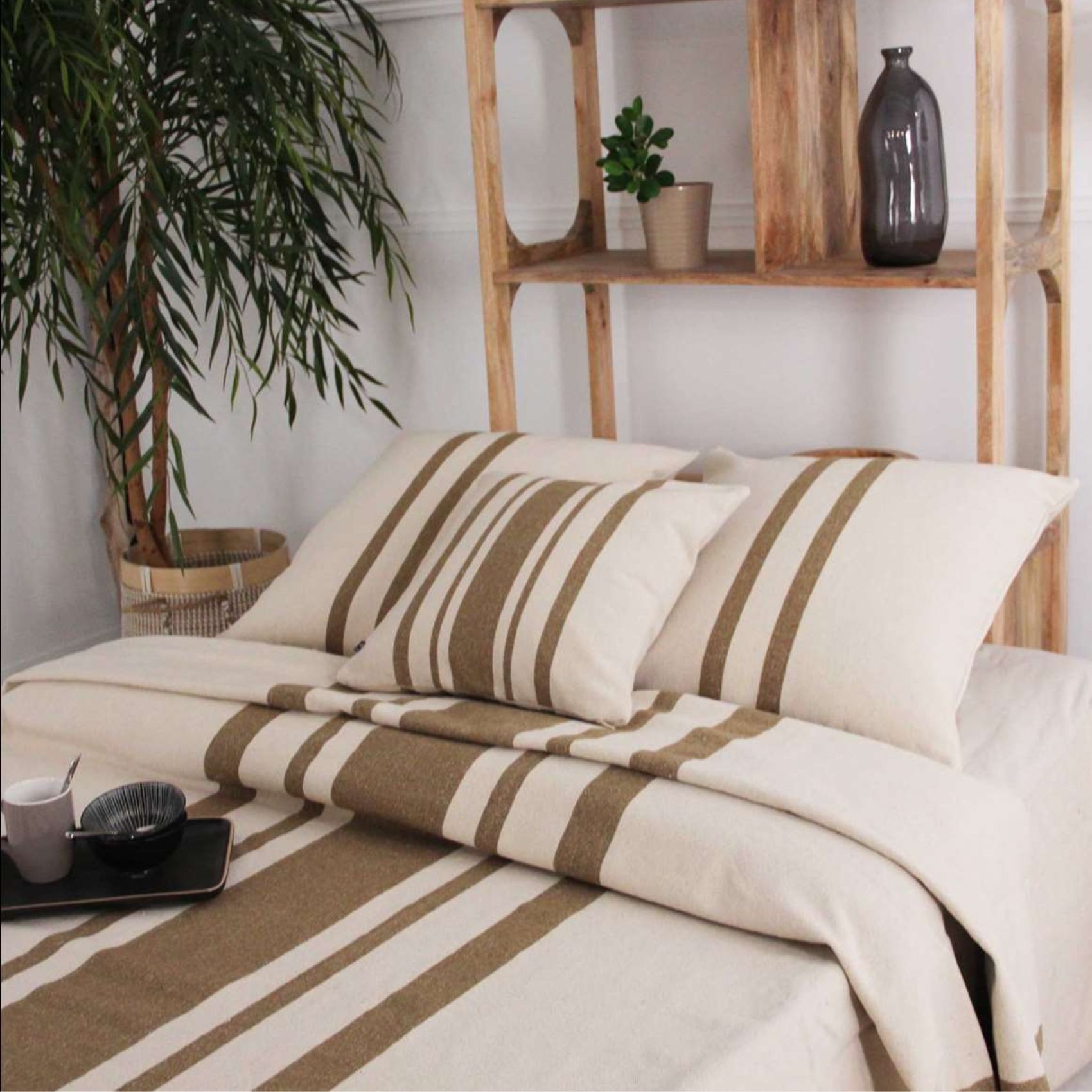 Jeté de Lit coton épais Rustique — vue 4