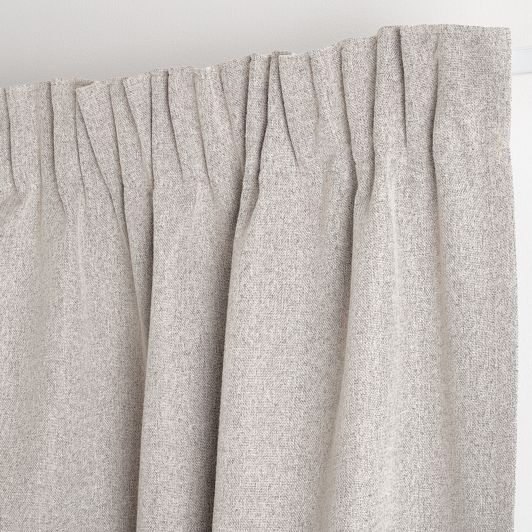 Rideau 100% occultant double face galon fronceur — vue 3