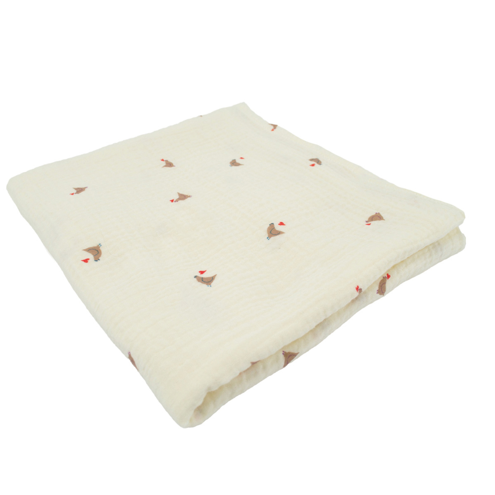 Maxi lange Love en gaze de coton