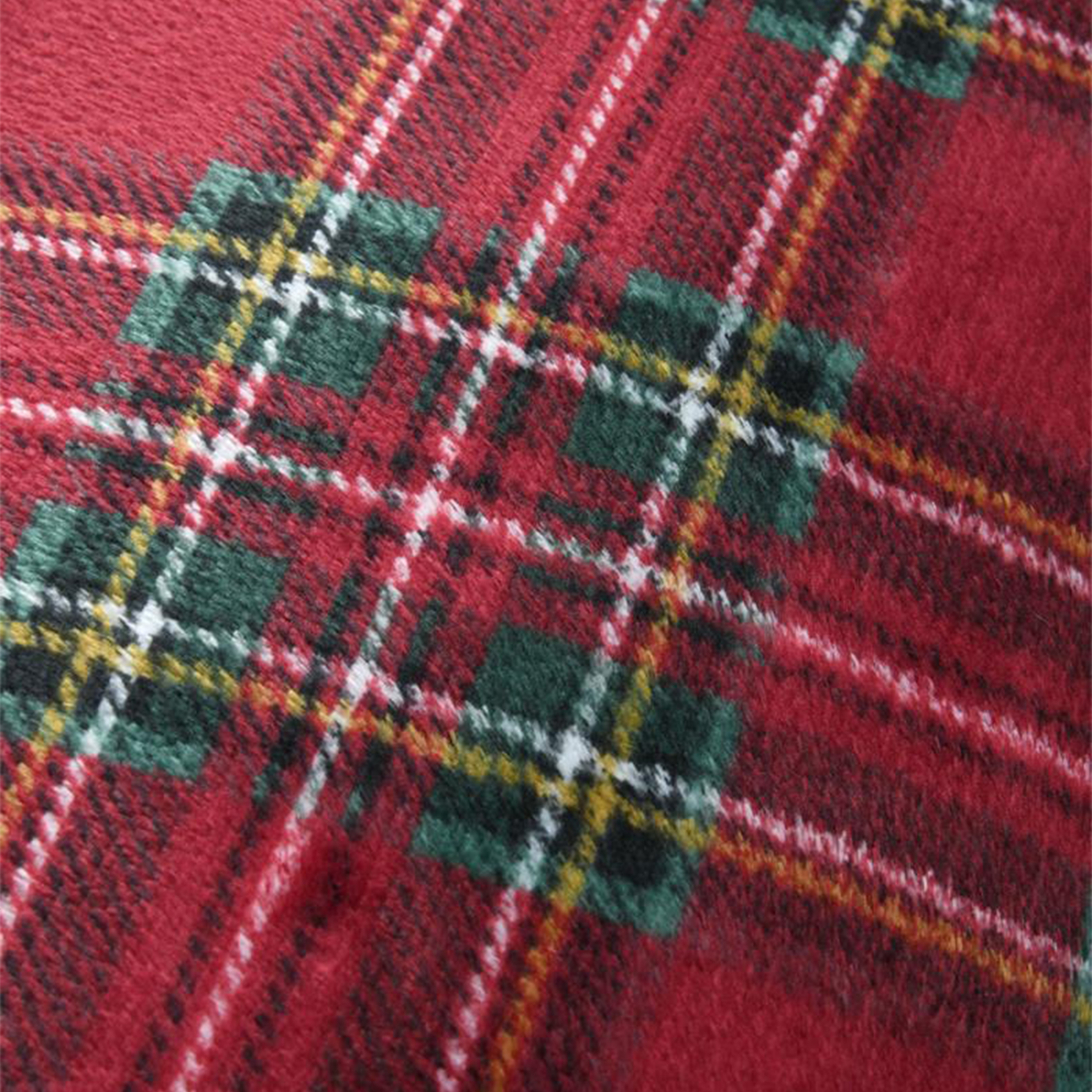 Coussin à carreaux écossais — vue 3