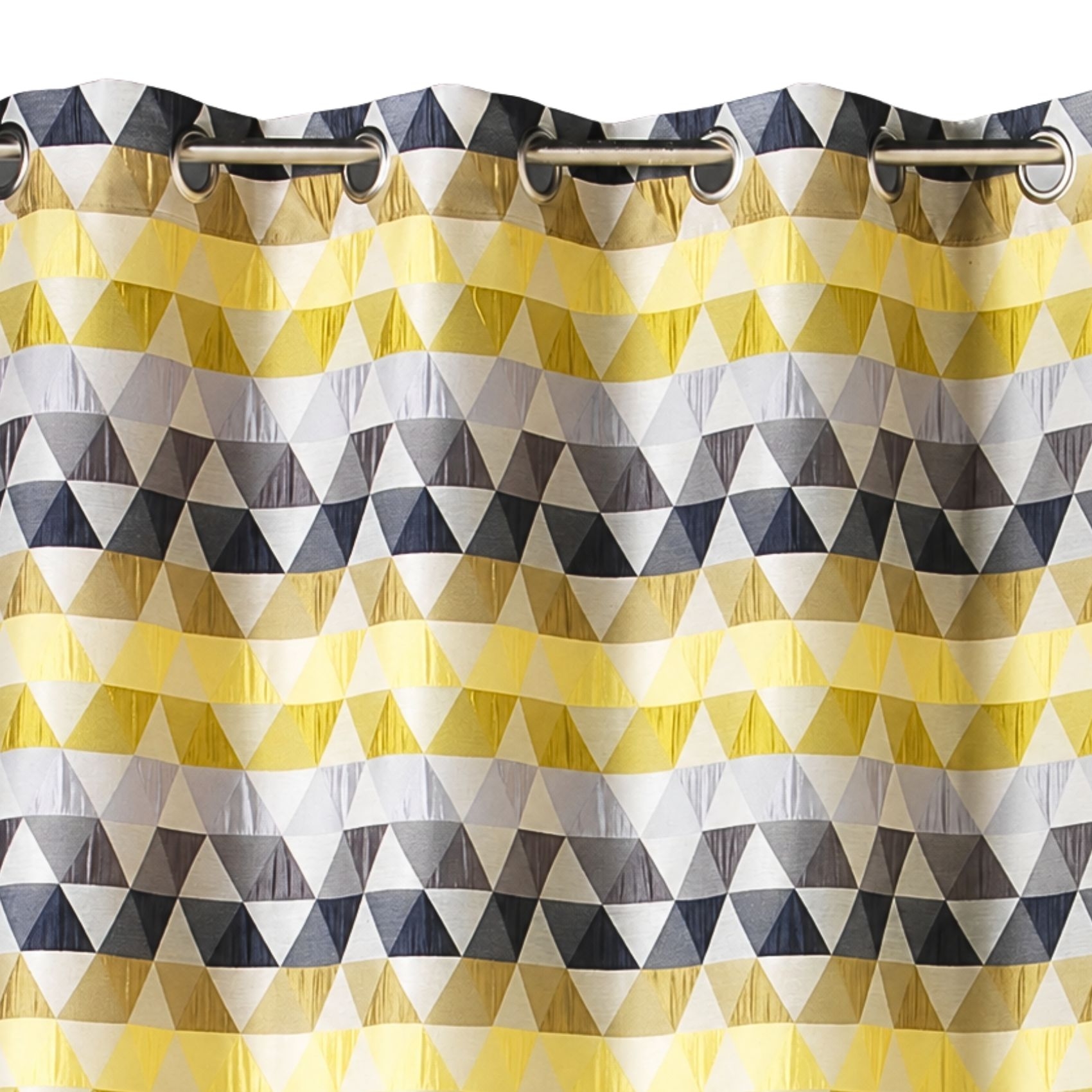 Rideau d'ameublement motifs triangles — vue 6