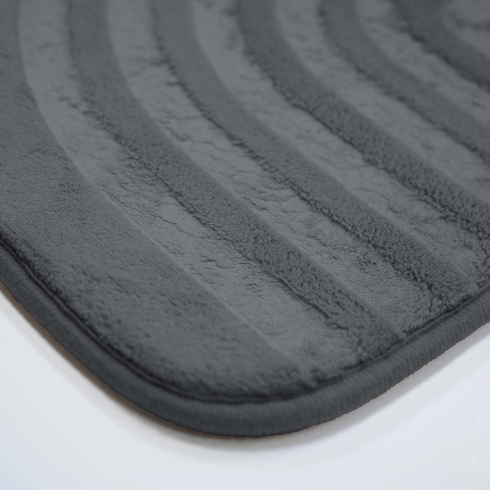 Tapis de bain antidérapant en microfibre à relief graphique — vue 4