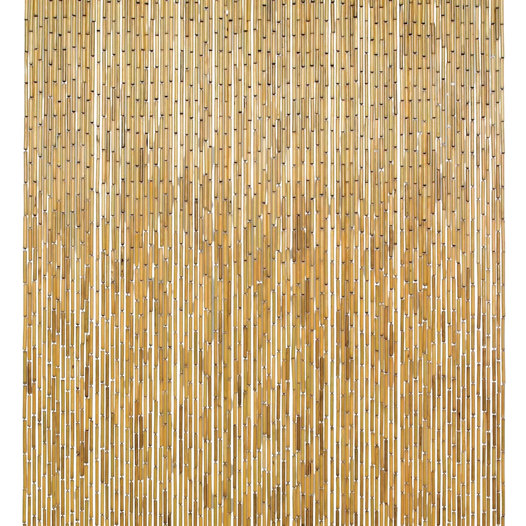 Rideau en bâtonnet de bambou vernis — vue 4