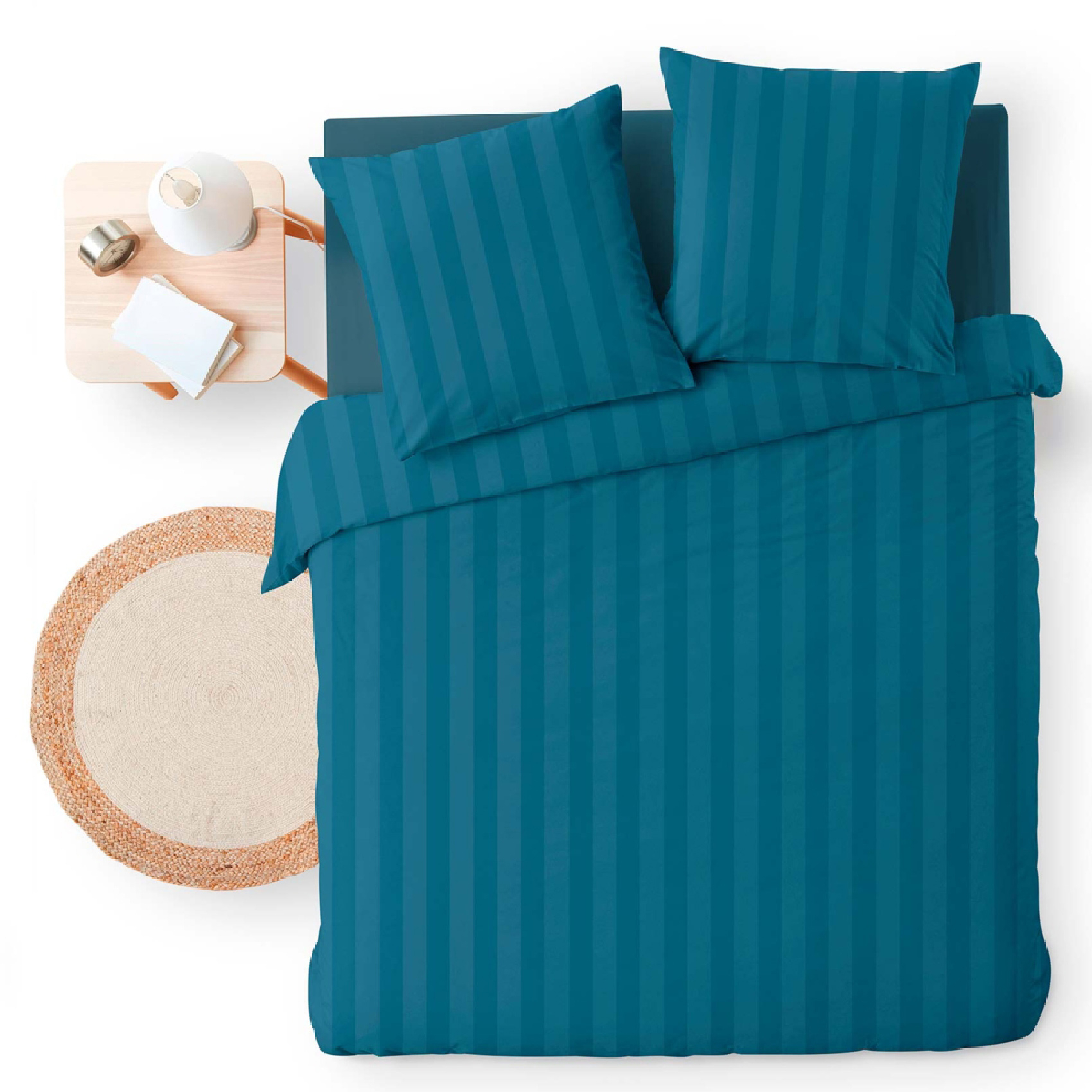Parure de lit 3 Pièces Cleo Bleu Nuit — vue 4