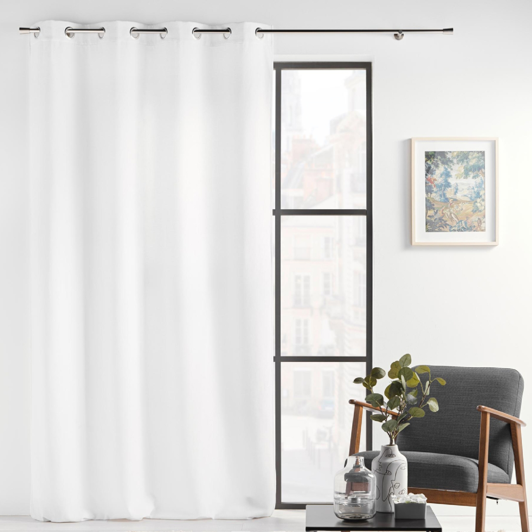 Rideau à Oeillets Verra Velours en relief — vue 5