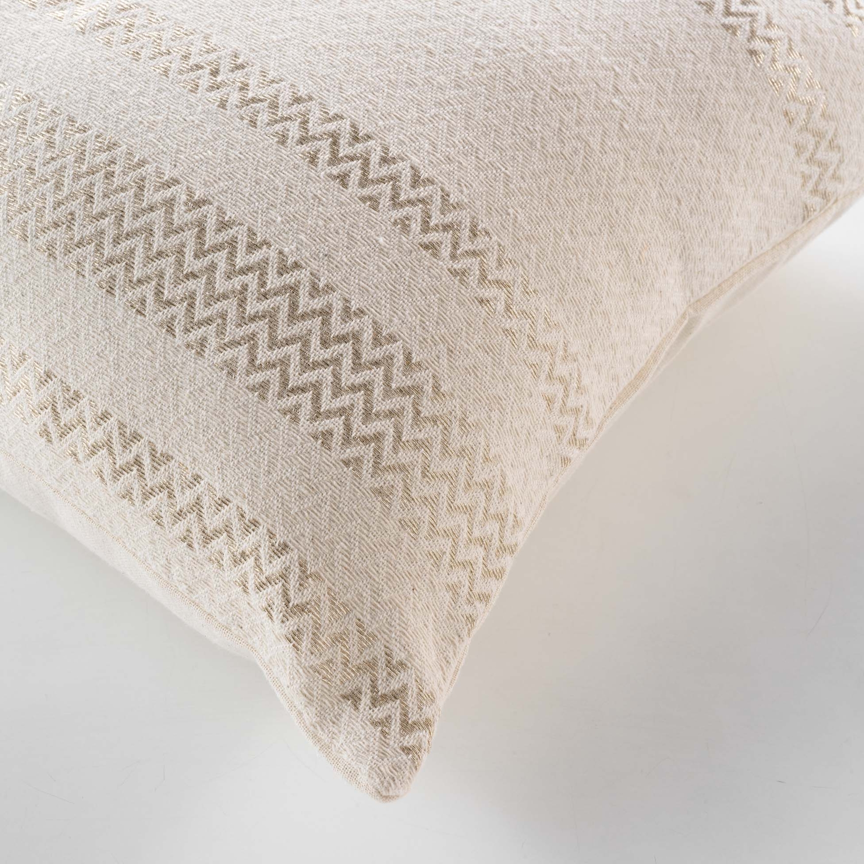 Coussin bohème doré déhoussable — vue 5