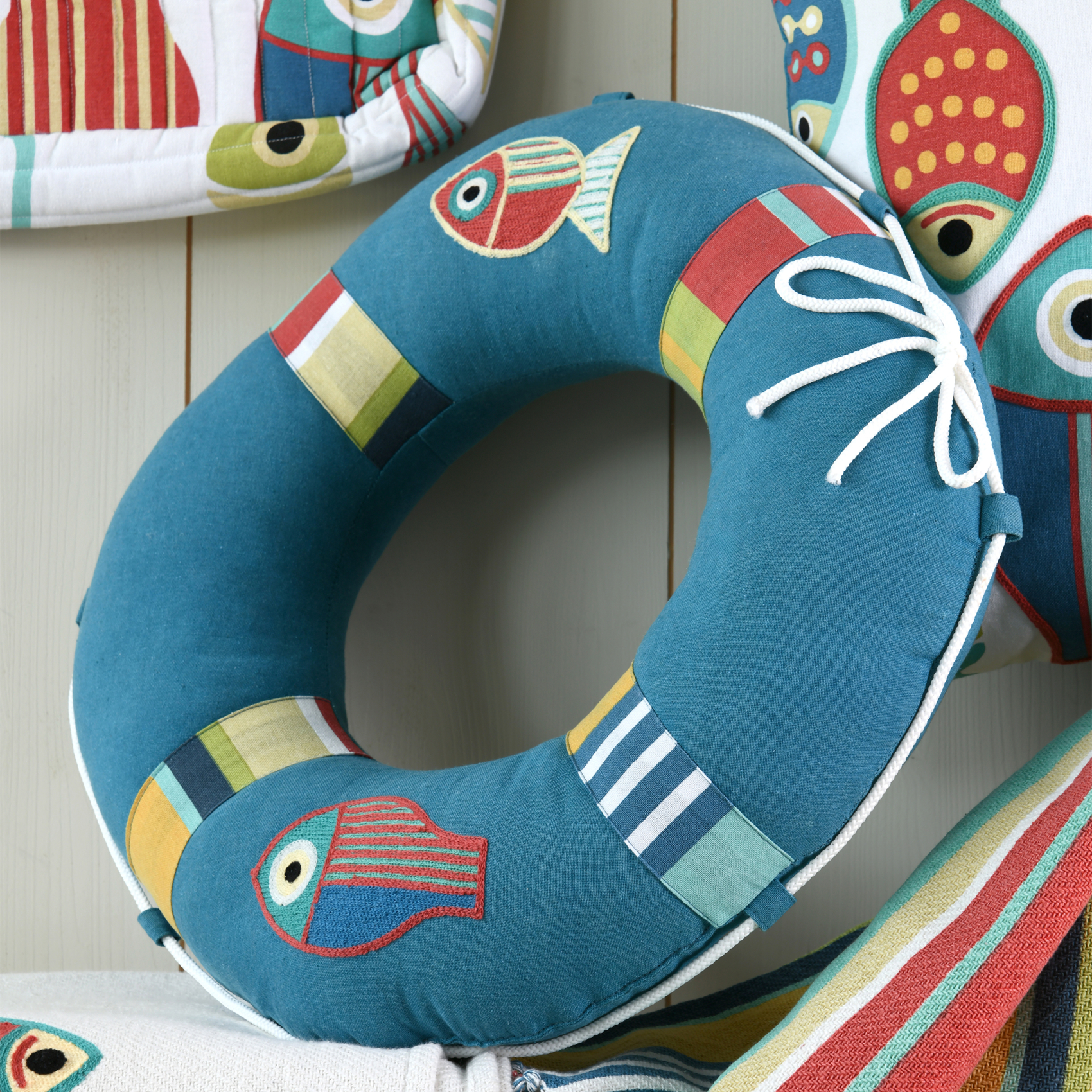 Coussin bouée polycoton — vue 5