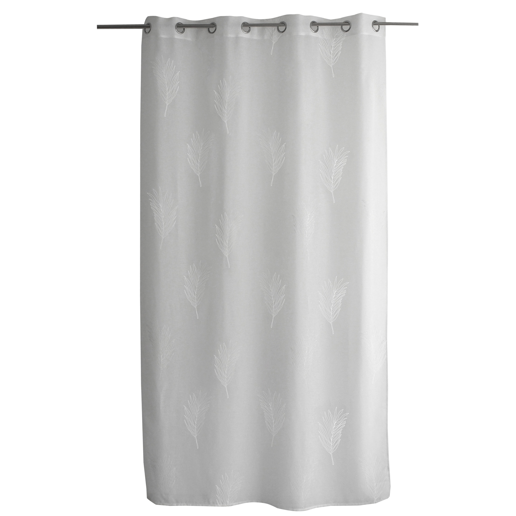 Voilage à oeillets feuille de palmier — vue 3